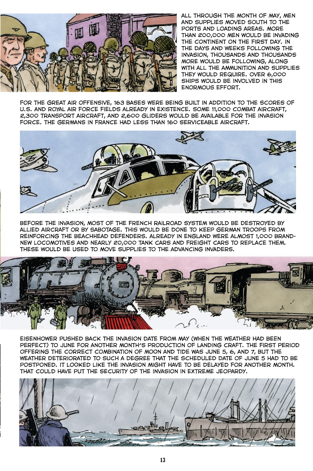 Normandy: A Graphic History of D-Day, the Allied Invasion of Hitler's Fortress Europe issue TPB - Page 14