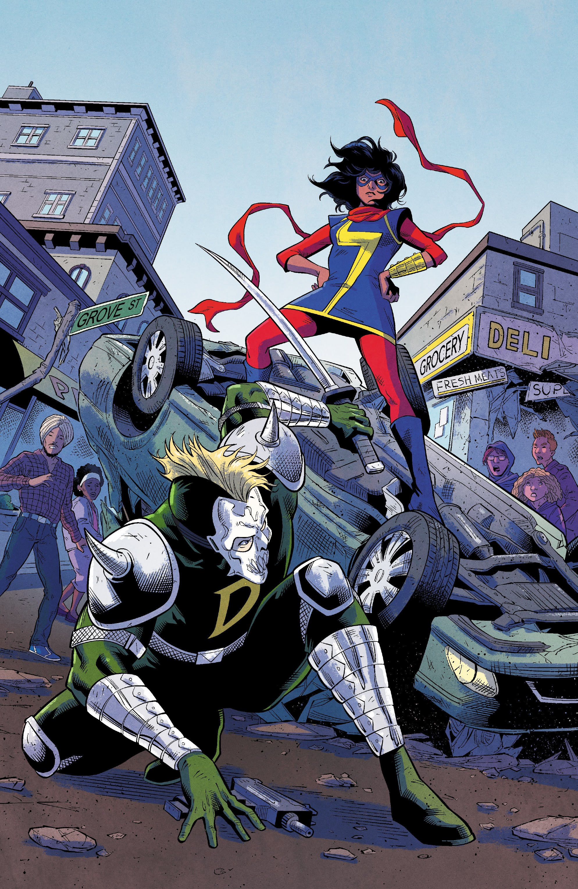 Read online Magnificent Ms. Marvel comic -  Issue # _Director 's Cut - 57