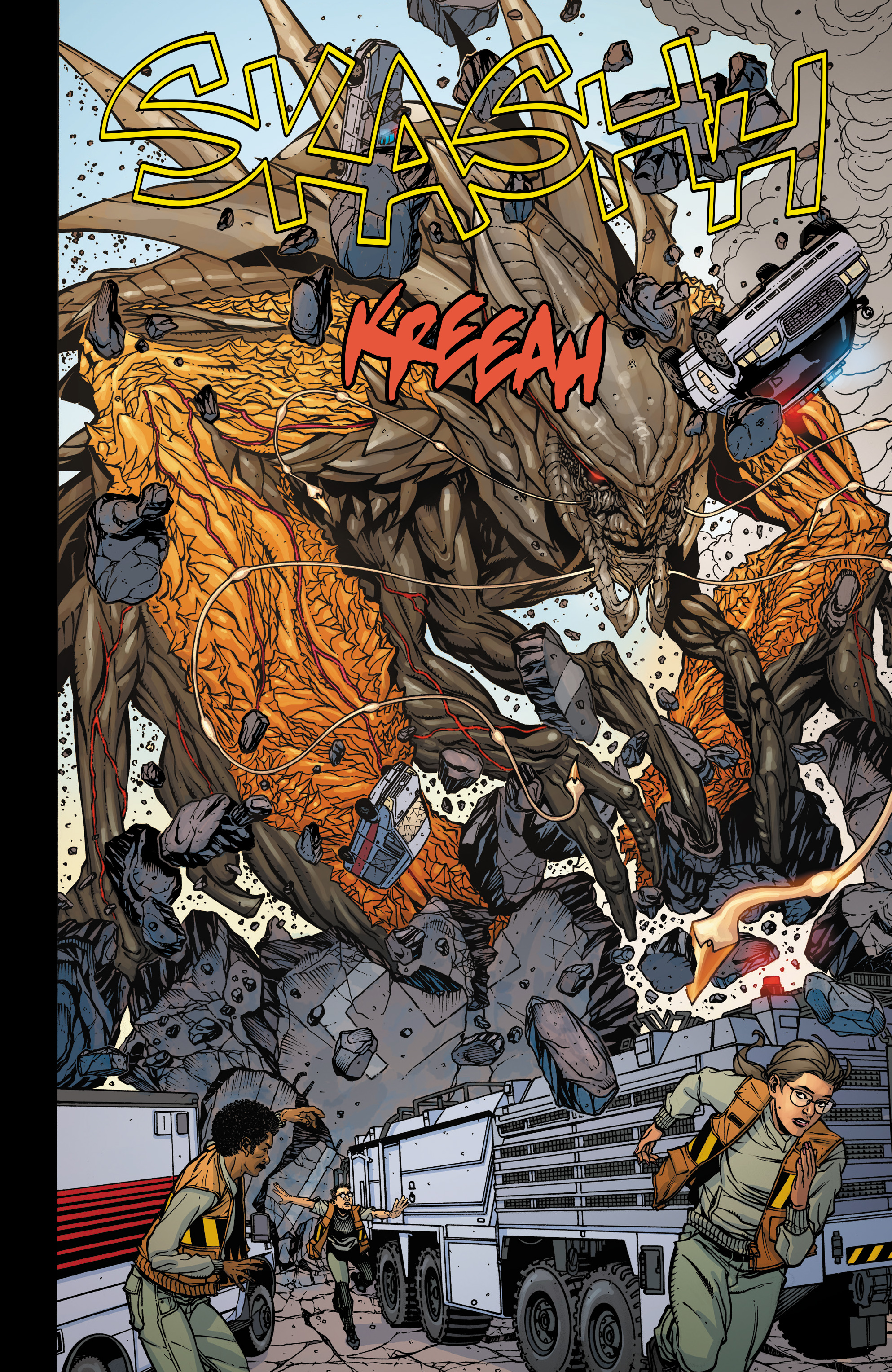Read online Godzilla: Aftershock comic -  Issue # TPB - 10