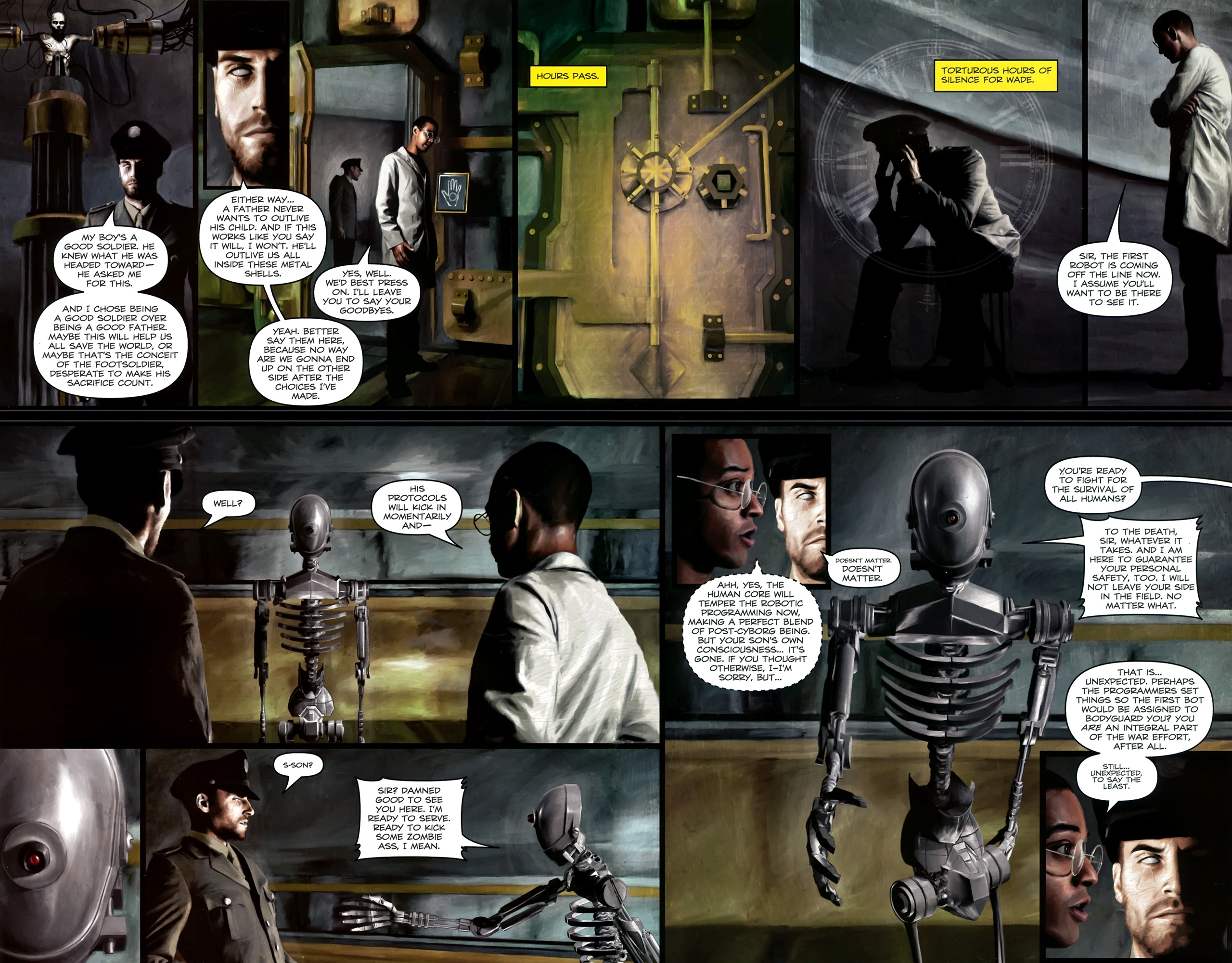 Read online Zombies vs. Robots Aventure comic -  Issue #4 - 5