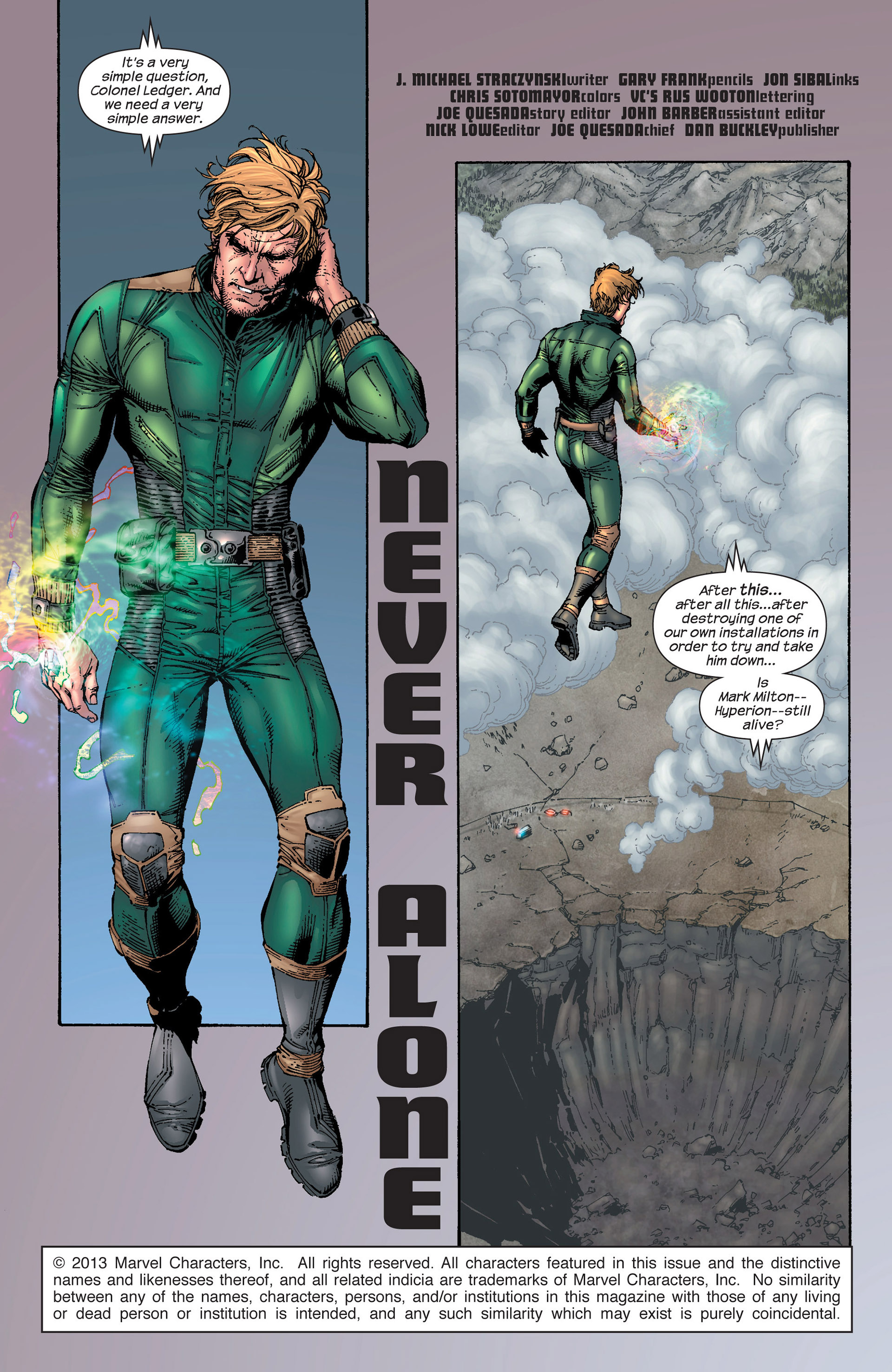 Read online Supreme Power (2003) comic -  Issue #11 - 2