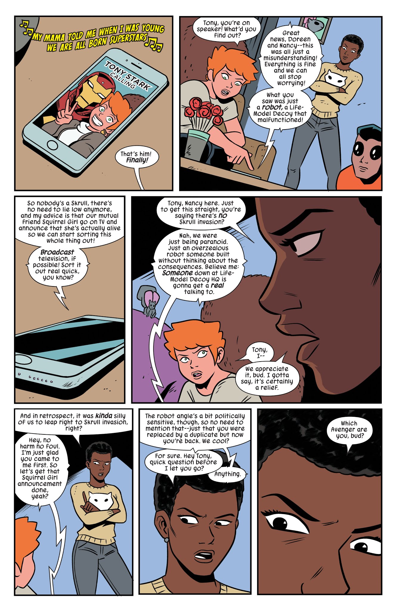 Read online The Unbeatable Squirrel Girl II comic -  Issue #38 - 12