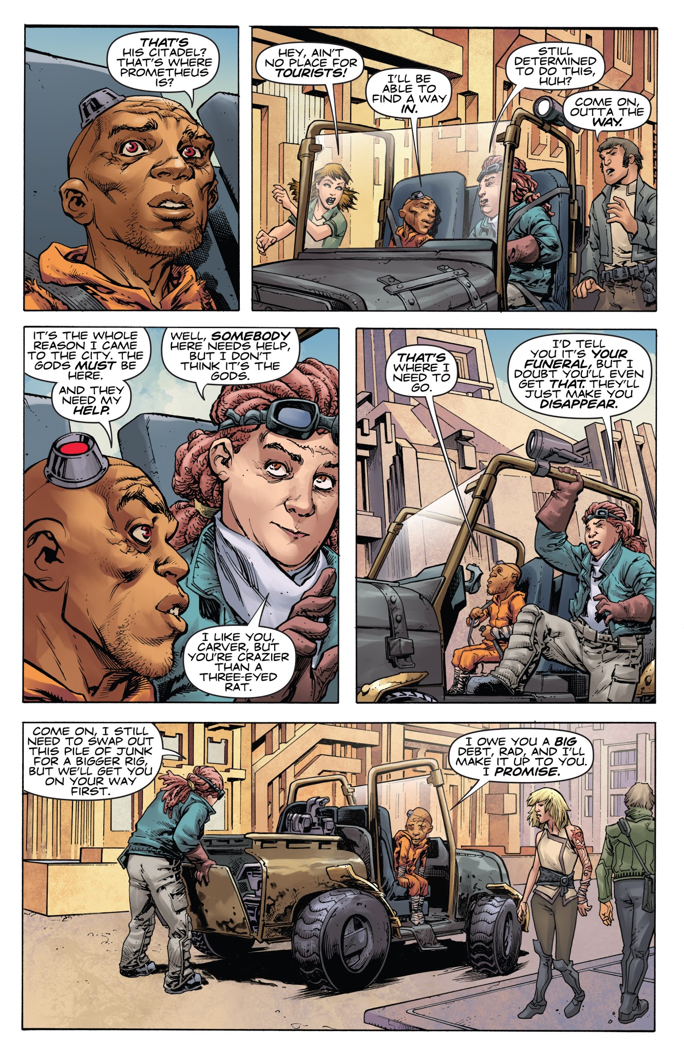 Read online Dread Gods comic -  Issue #3 - 5