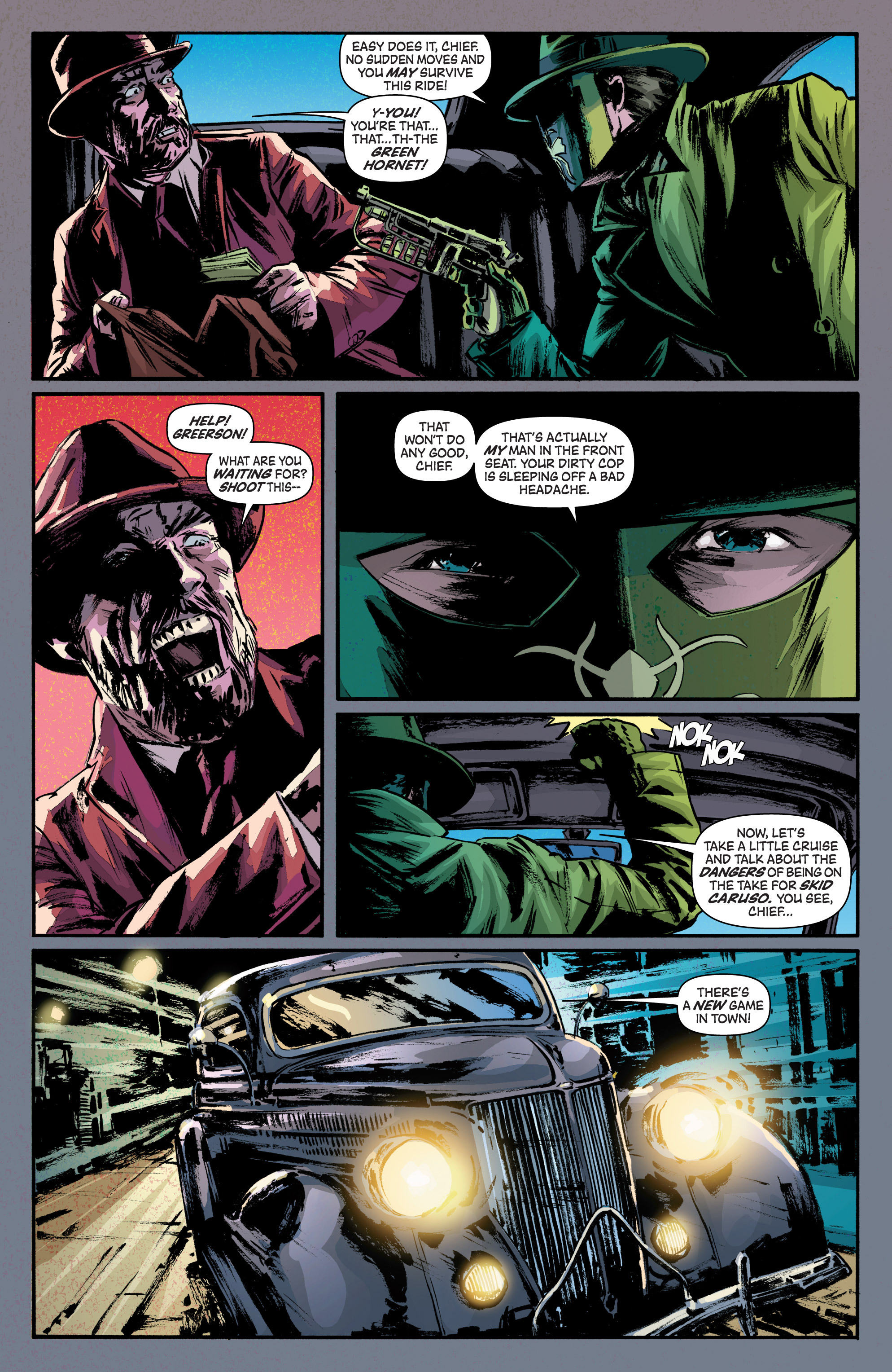 Green Hornet: Year One Issue #9 #10 - English 15