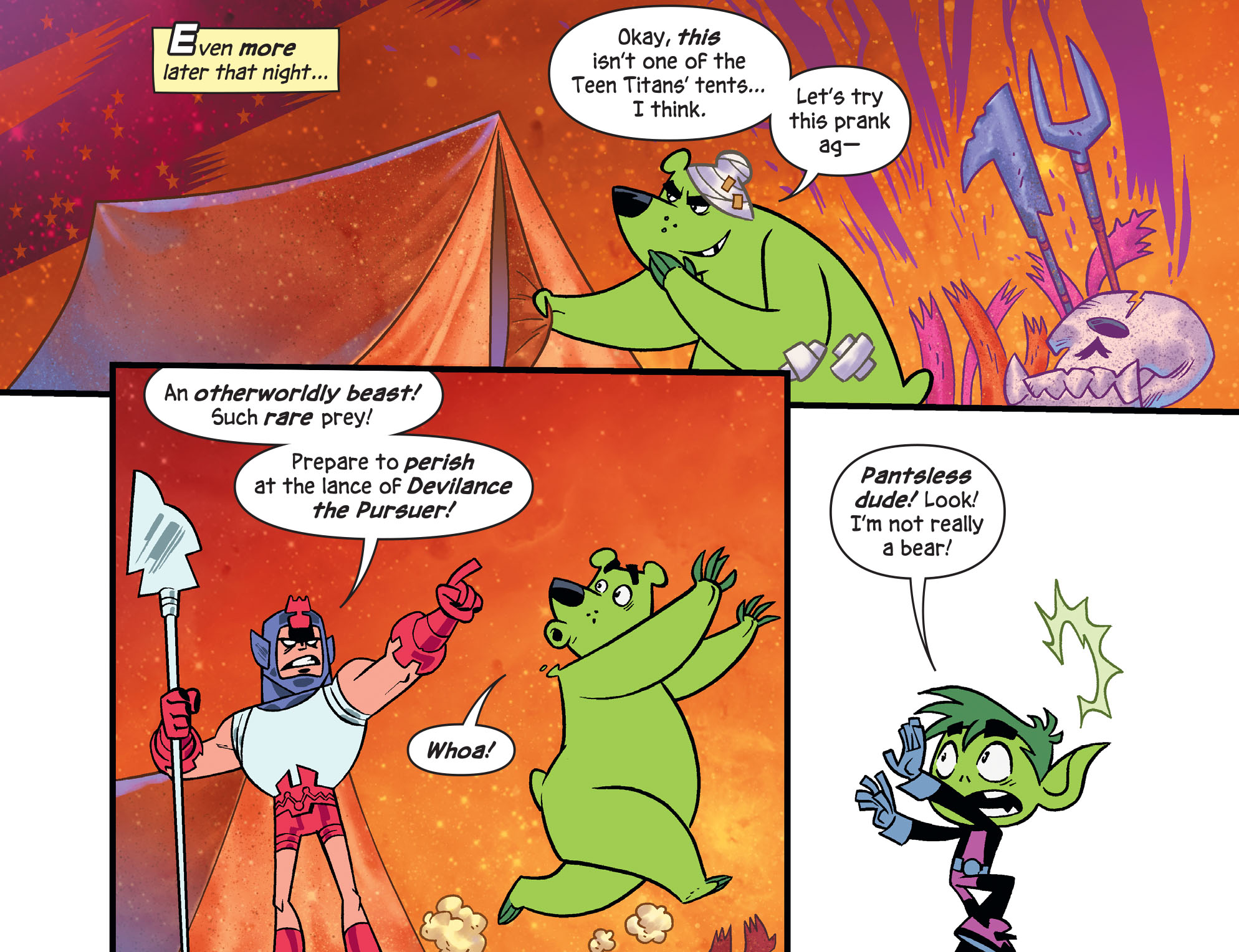 Read online Teen Titans Go! To Camp comic -  Issue #9 - 17