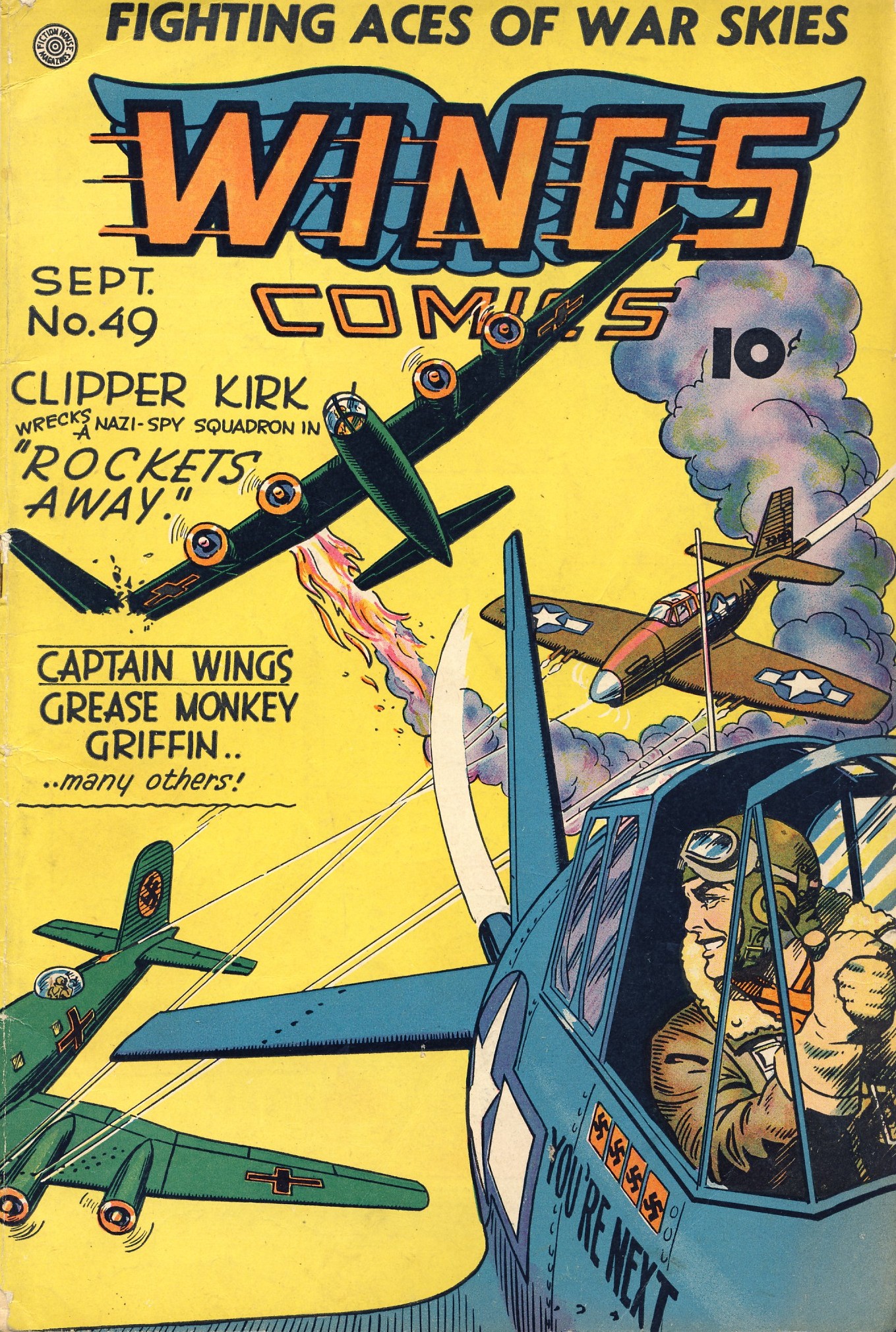 Read online Wings Comics comic -  Issue #49 - 1