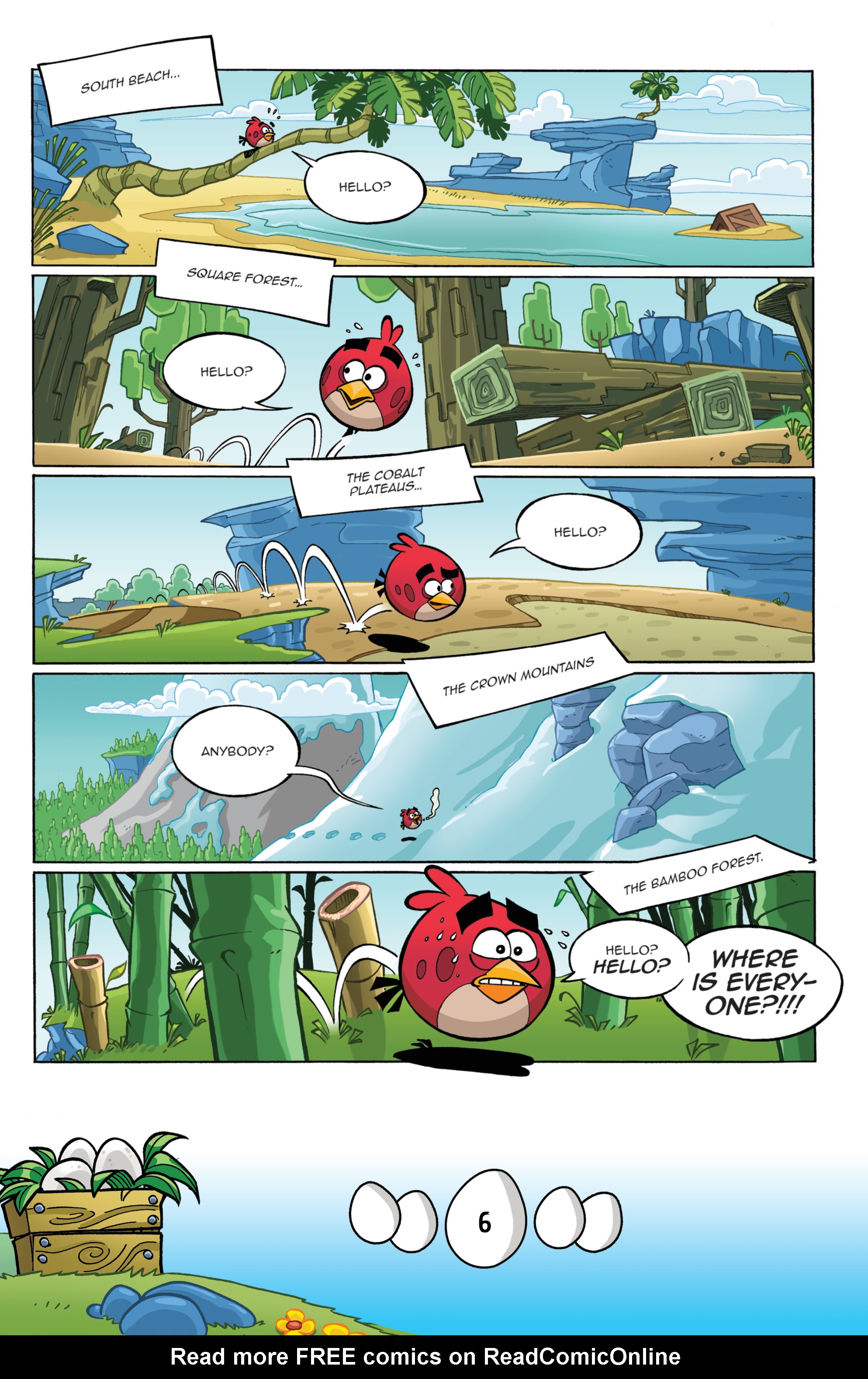 Read online Angry Birds Comics Vol. 4: Fly Off The Handle comic -  Issue # Full - 7