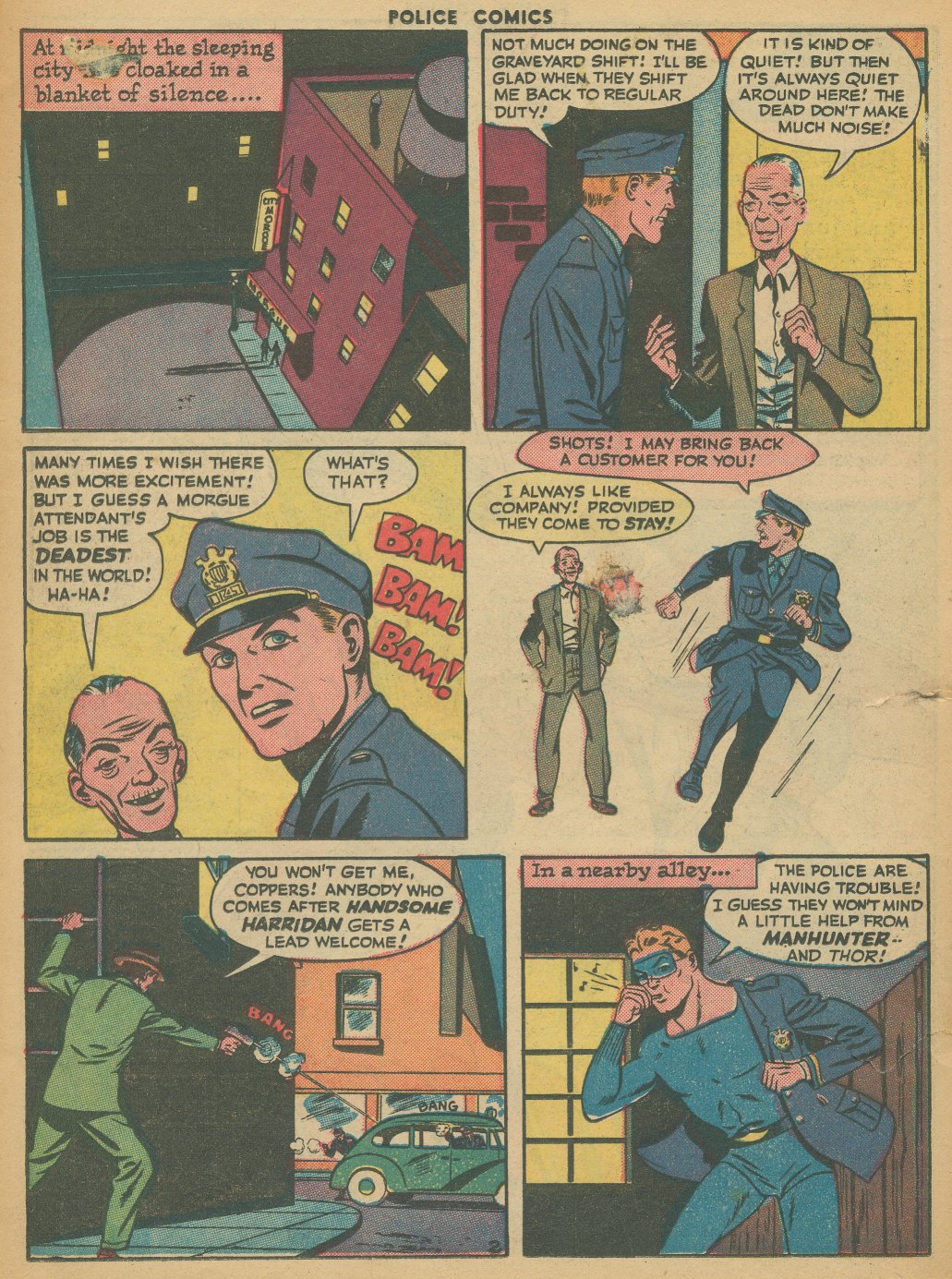 Read online Police Comics comic -  Issue #52 - 41