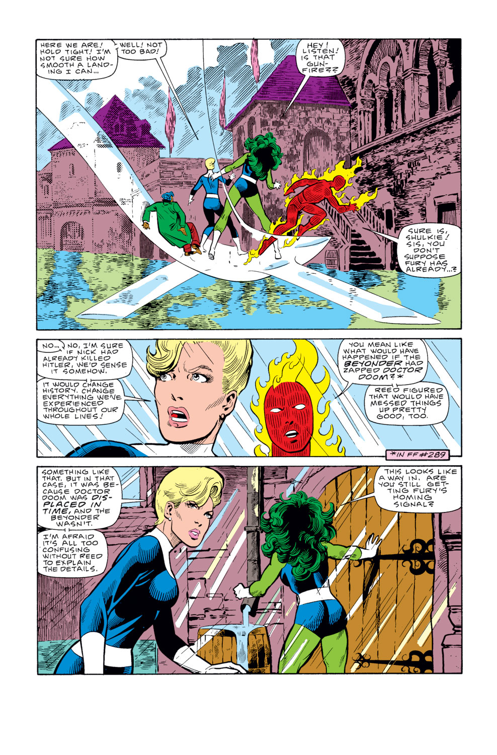 Read online Fantastic Four (1961) comic -  Issue #292 - 9