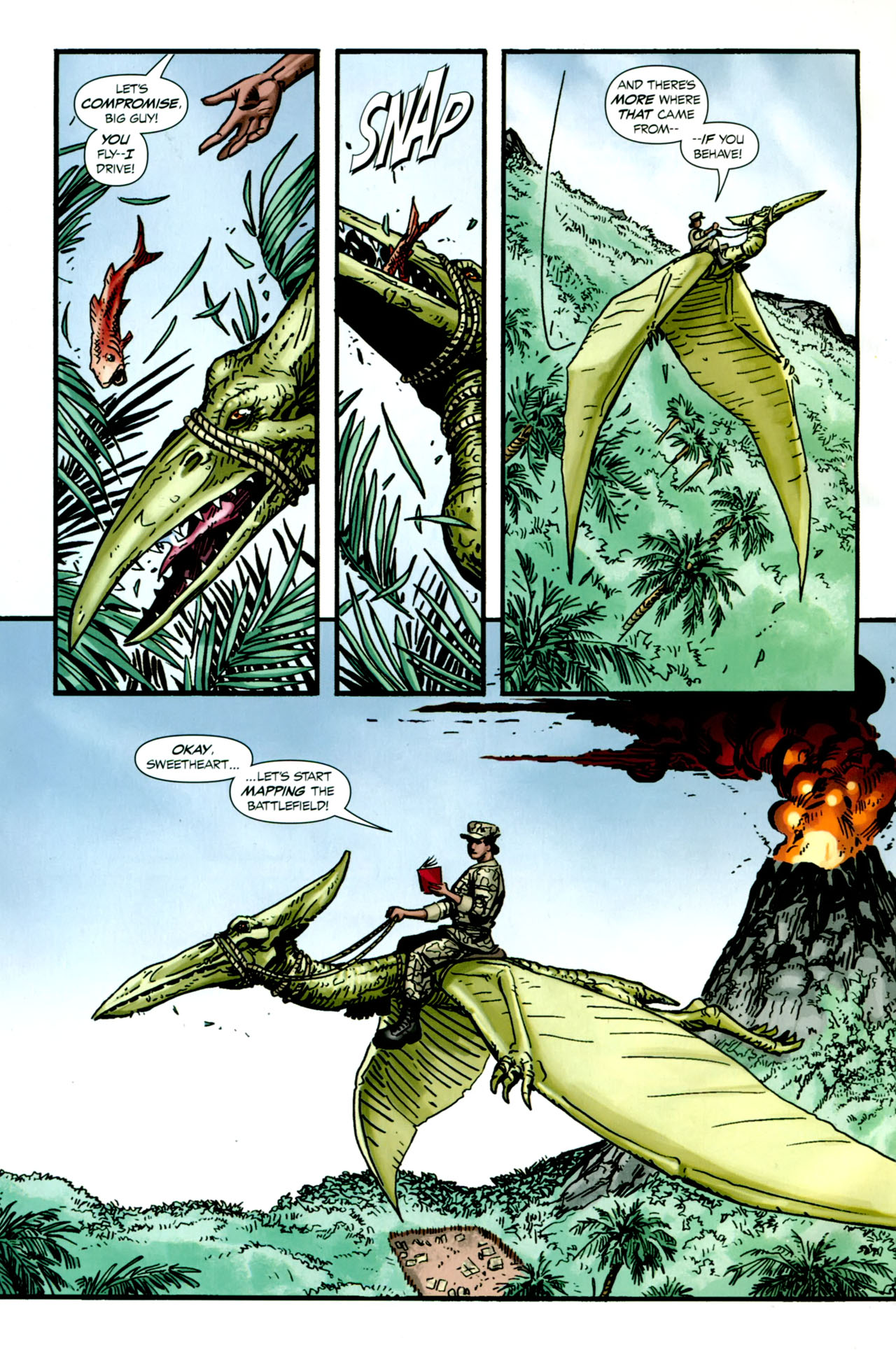 Read online The War That Time Forgot comic -  Issue #9 - 18
