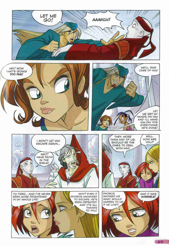 Read online W.i.t.c.h. comic -  Issue #46 - 49