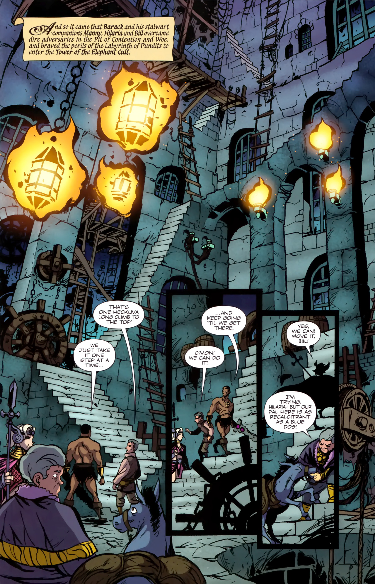 Read online Barack the Barbarian comic -  Issue #3 - 3