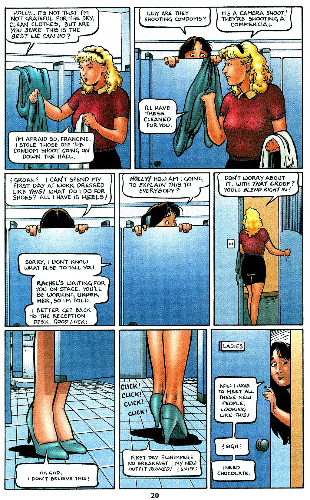 Read online Strangers in Paradise comic -  Issue #3 - 21