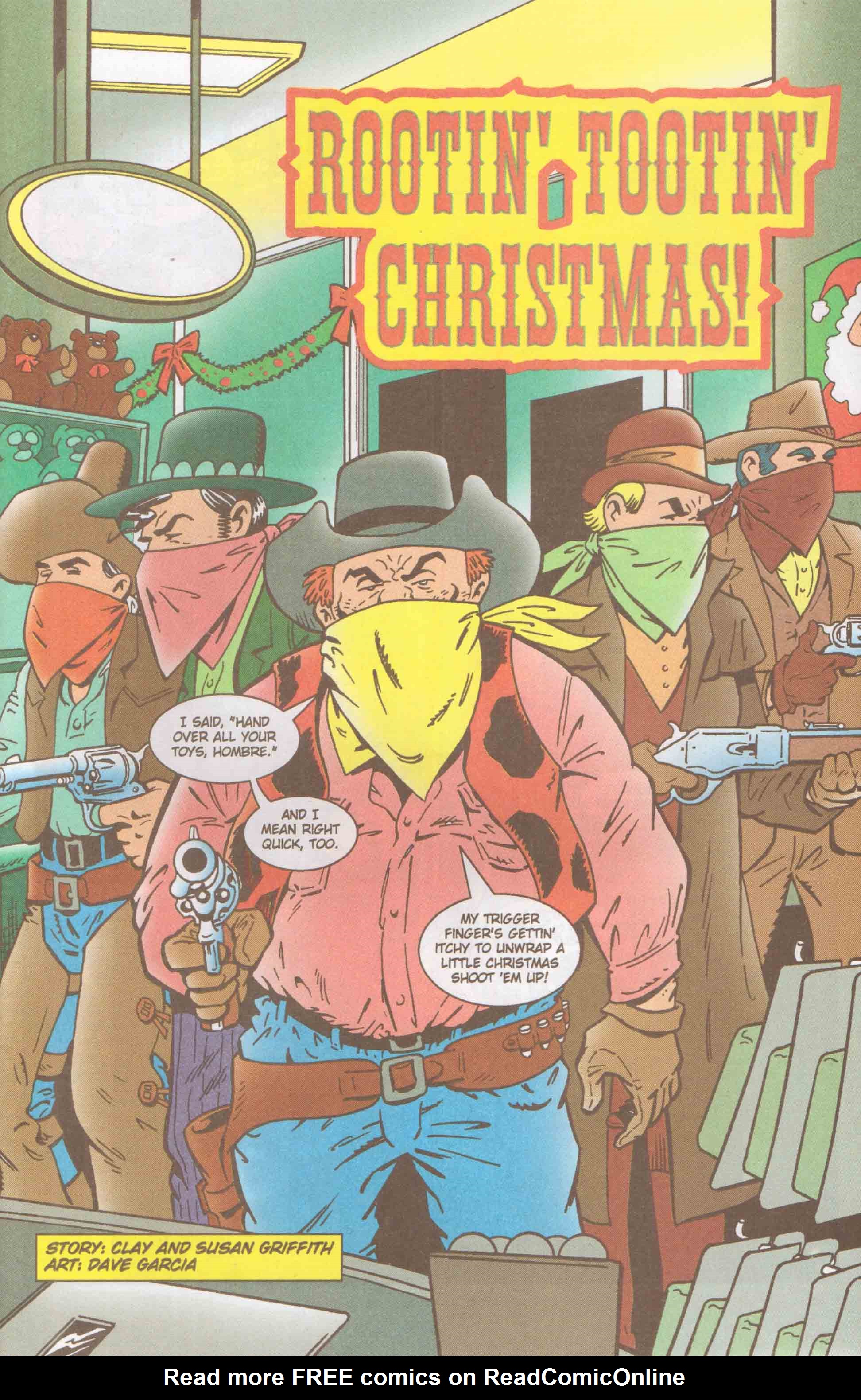 Read online The Tick: Big Red-N-Green Christmas Spectacle comic -  Issue # Full - 3