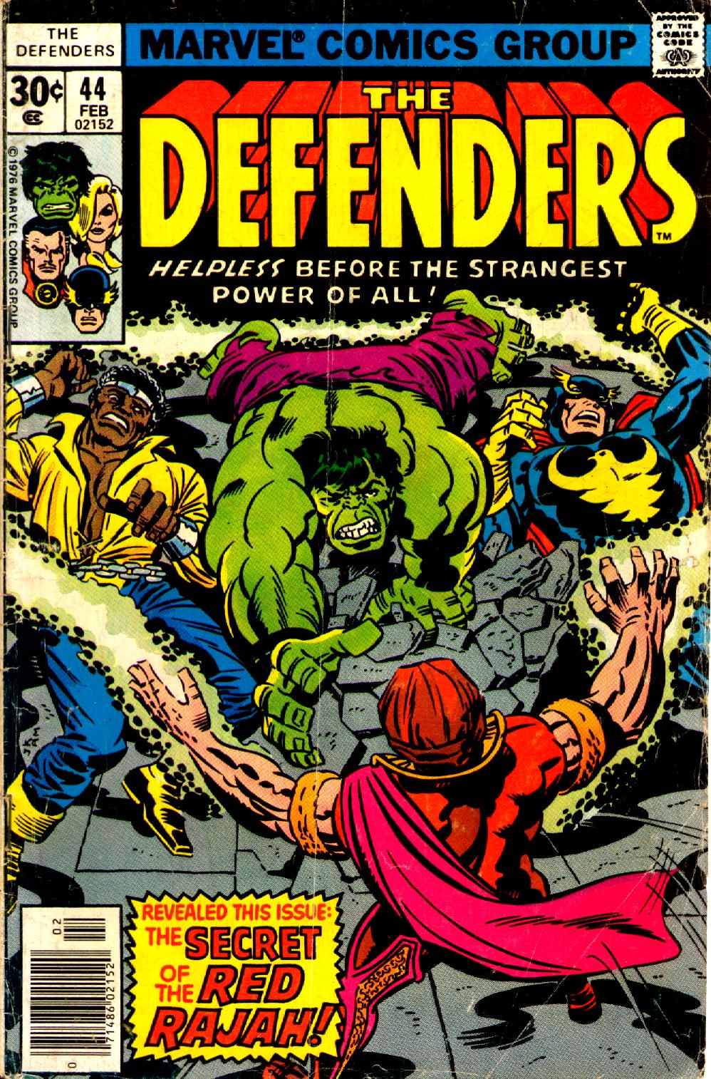 Read online The Defenders (1972) comic -  Issue #44 - 1