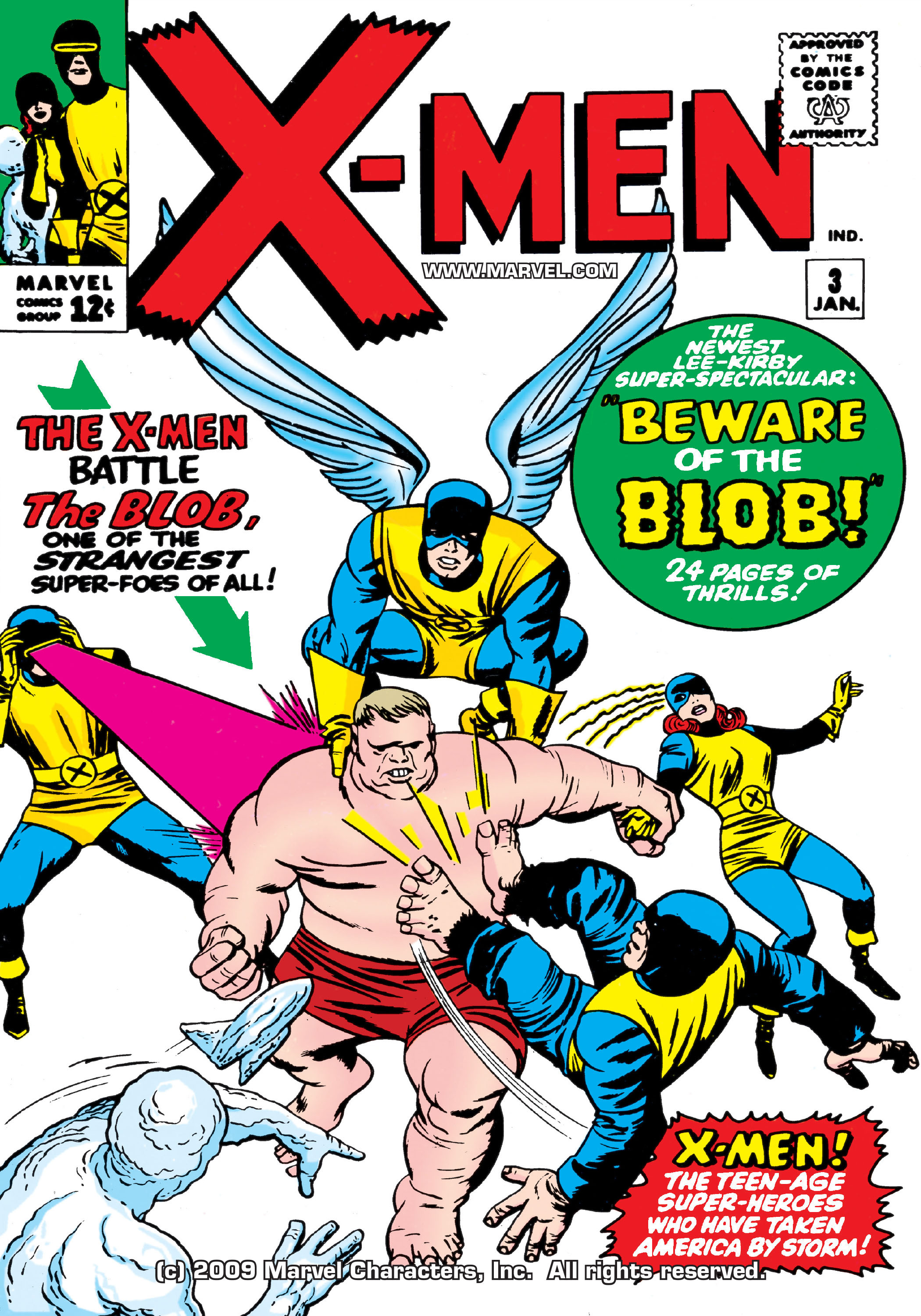 Read online Uncanny X-Men (1963) comic -  Issue #3 - 1