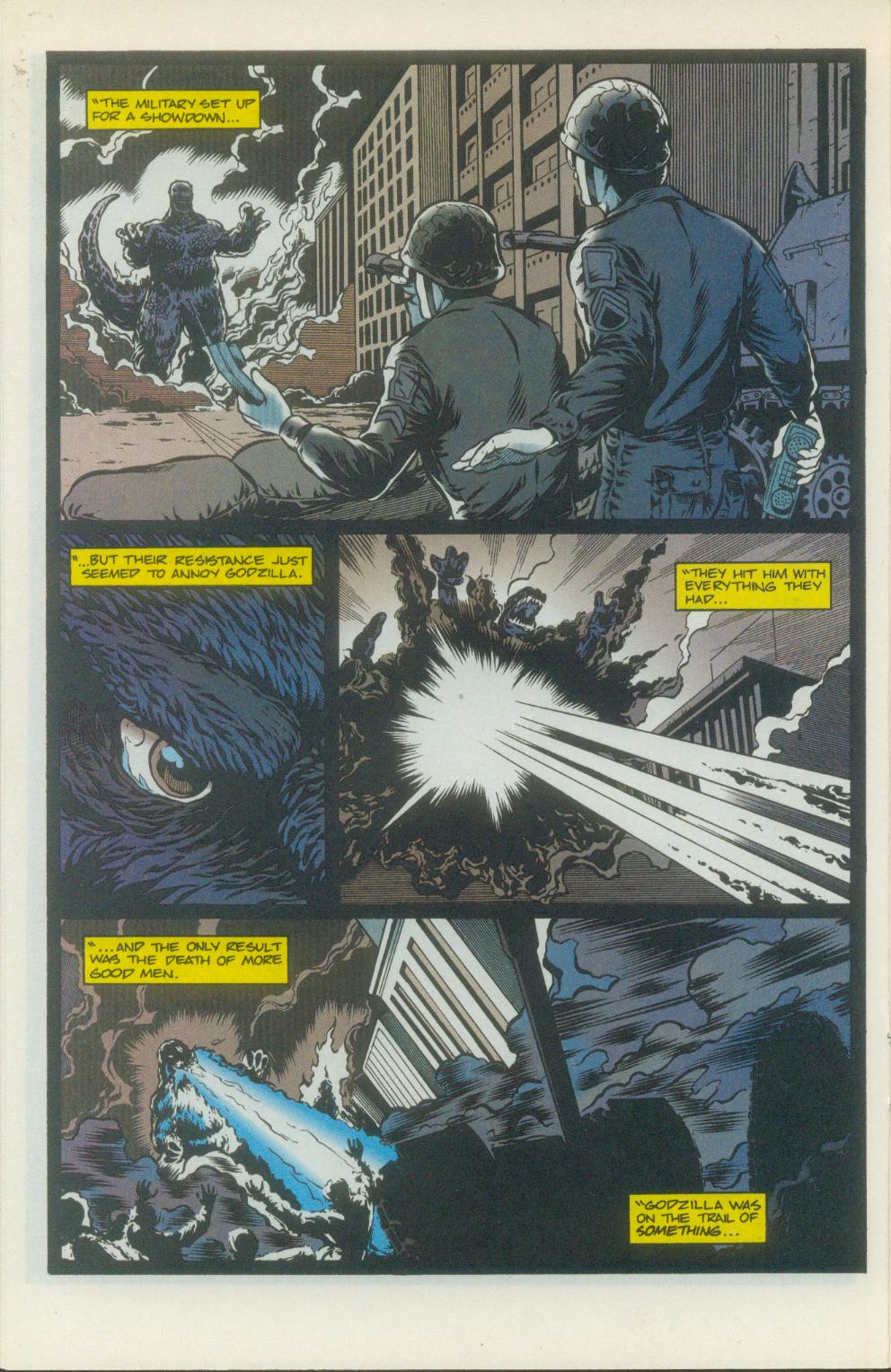 Read online Godzilla (1995) comic -  Issue #0 - 16