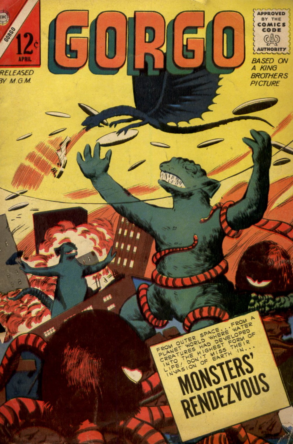 Read online Gorgo comic -  Issue #12 - 1