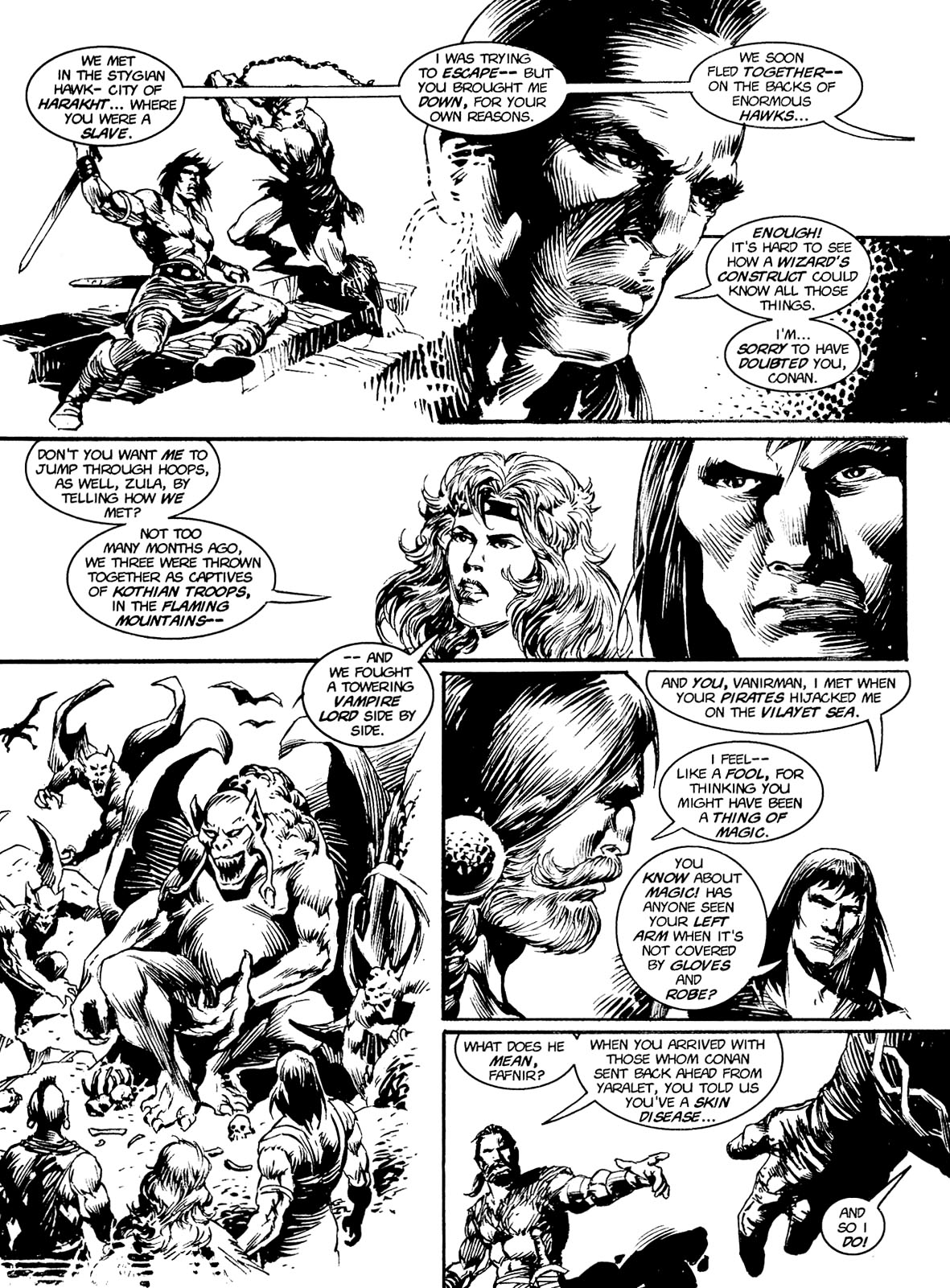 Read online The Savage Sword Of Conan comic -  Issue #231 - 7