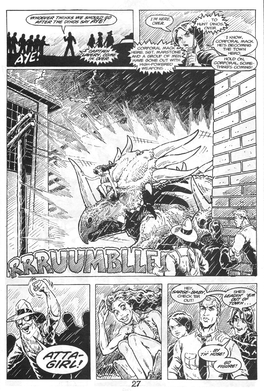 Read online Cavewoman: Rain comic -  Issue #4 - 31