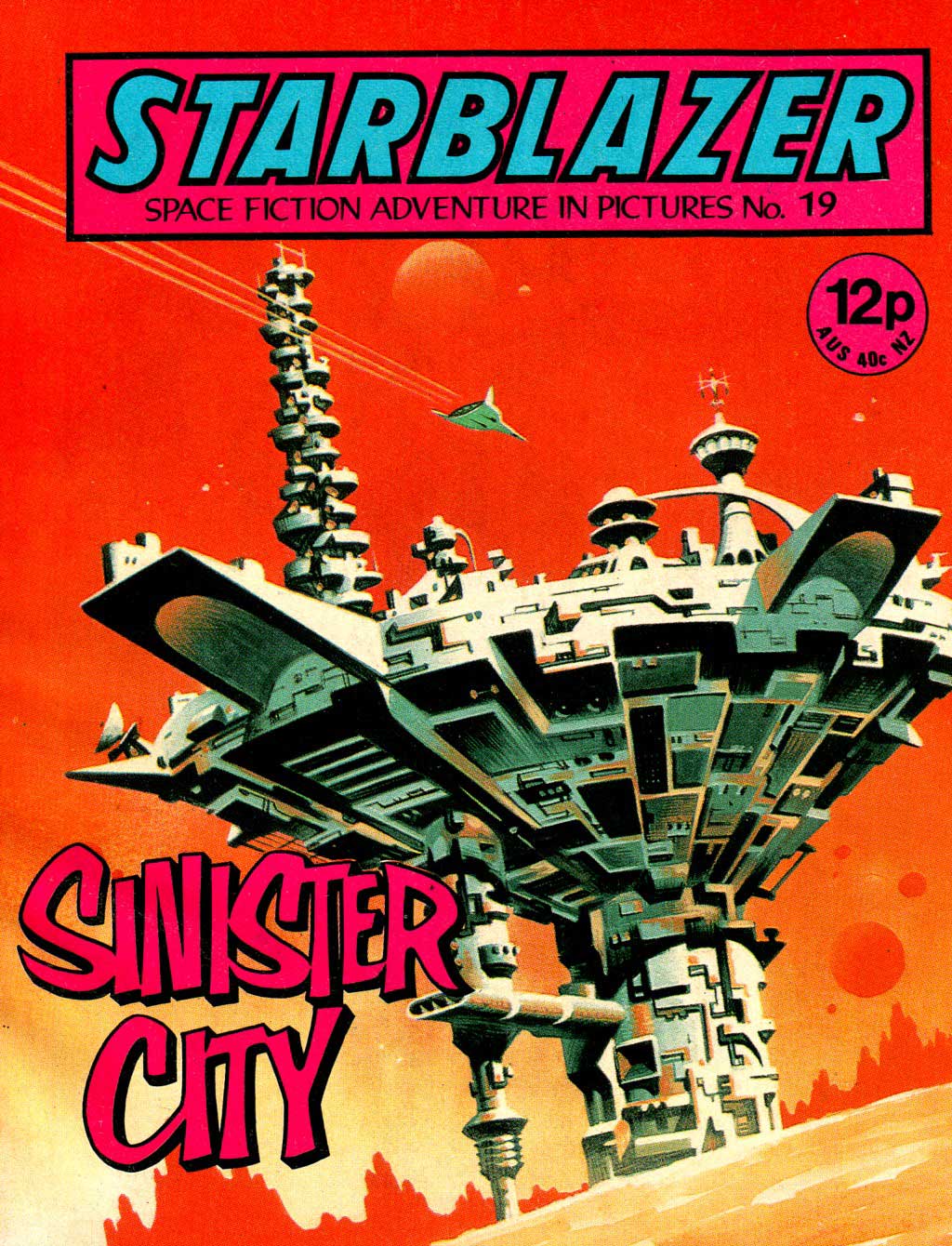Read online Starblazer comic -  Issue #19 - 1