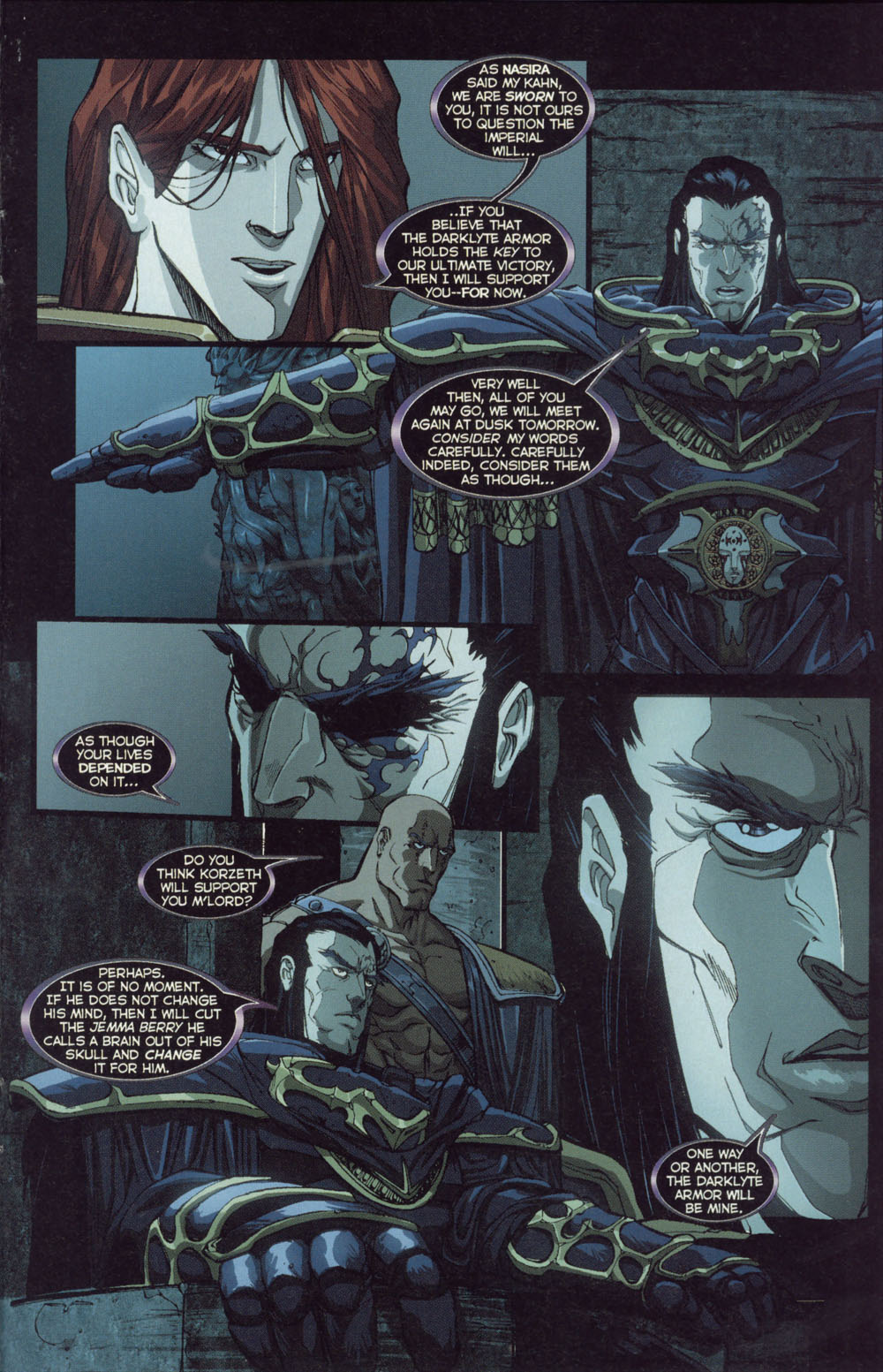 Read online Warlands comic -  Issue #1 - 22