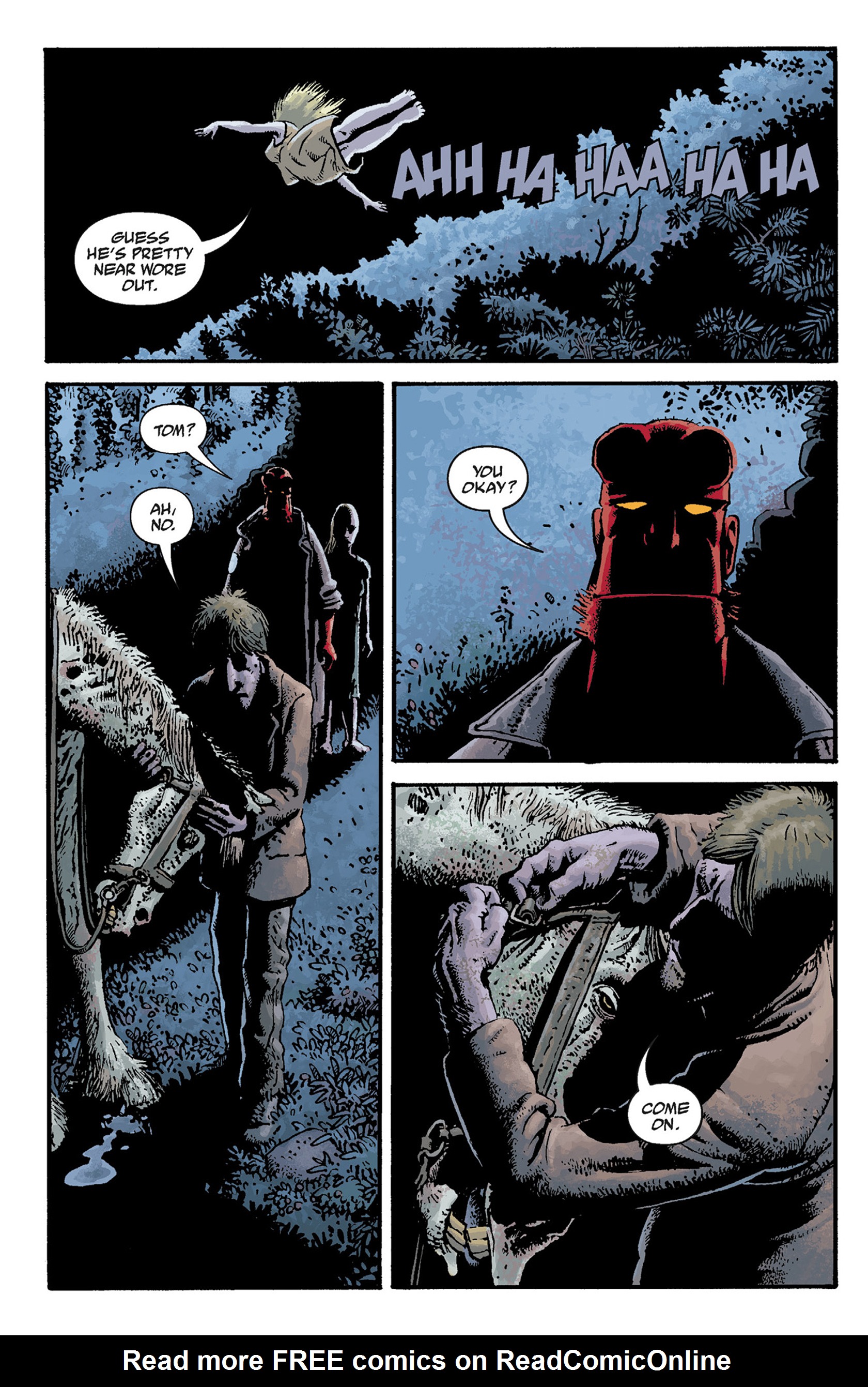 Read online Hellboy: The Crooked Man and Others comic -  Issue # TPB - 30