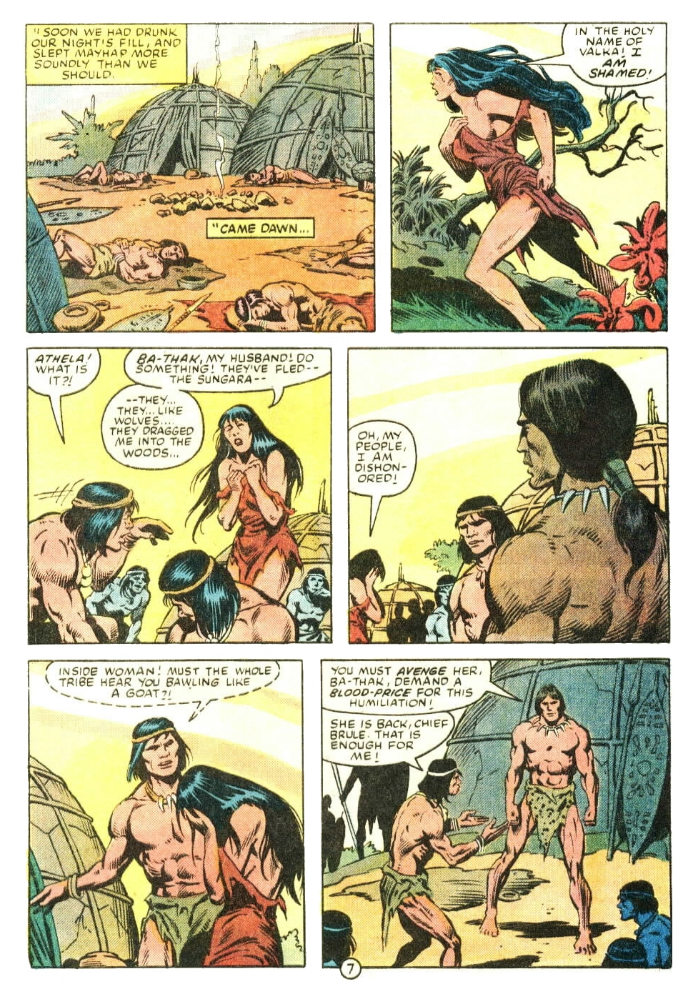 Read online Kull The Conqueror (1983) comic -  Issue #4 - 9