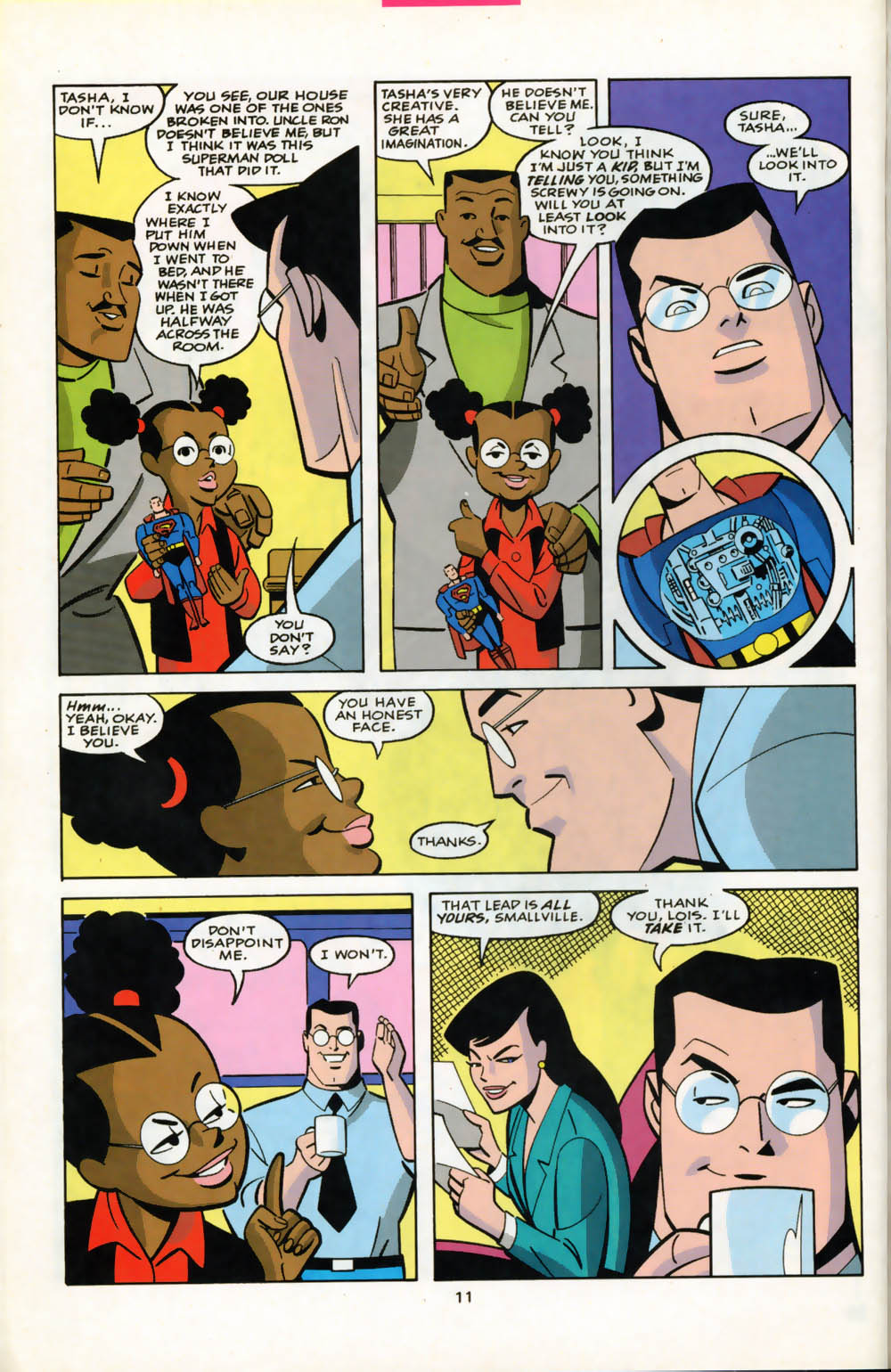 Read online Superman Adventures comic -  Issue #10 - 12