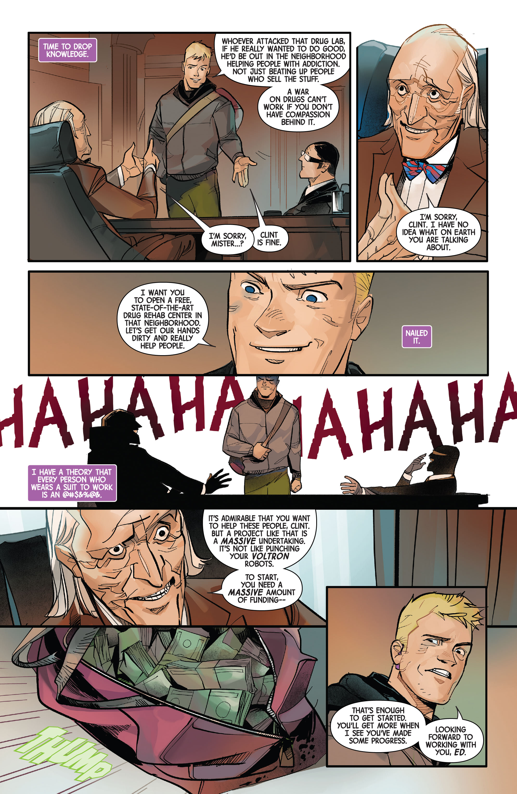 Read online Hawkeye: Freefall comic -  Issue #2 - 18