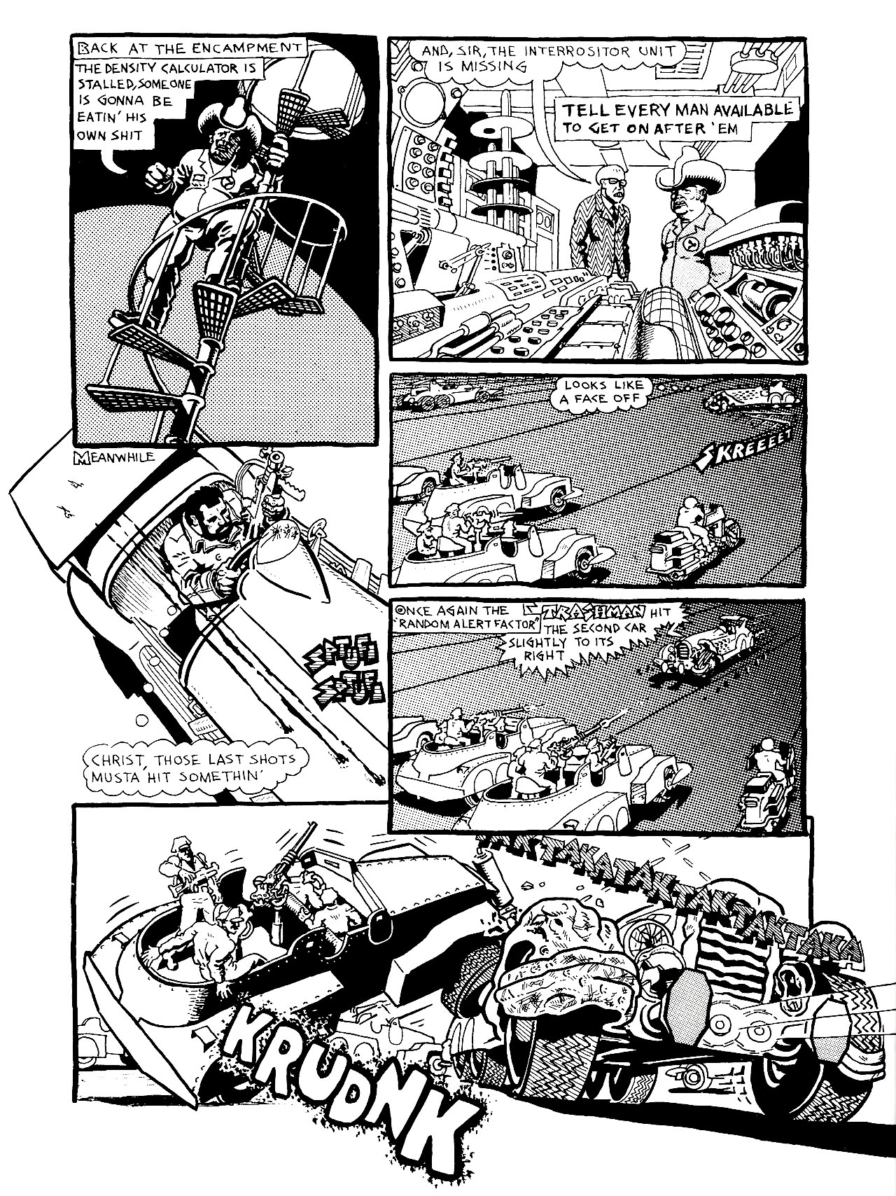 Read online Trashman Lives! comic -  Issue # TPB - 109