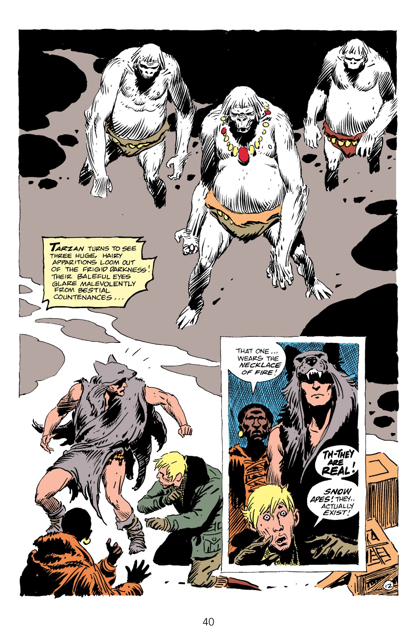 Read online Edgar Rice Burroughs' Tarzan The Joe Kubert Years comic -  Issue # TPB 3 (Part 1) - 42