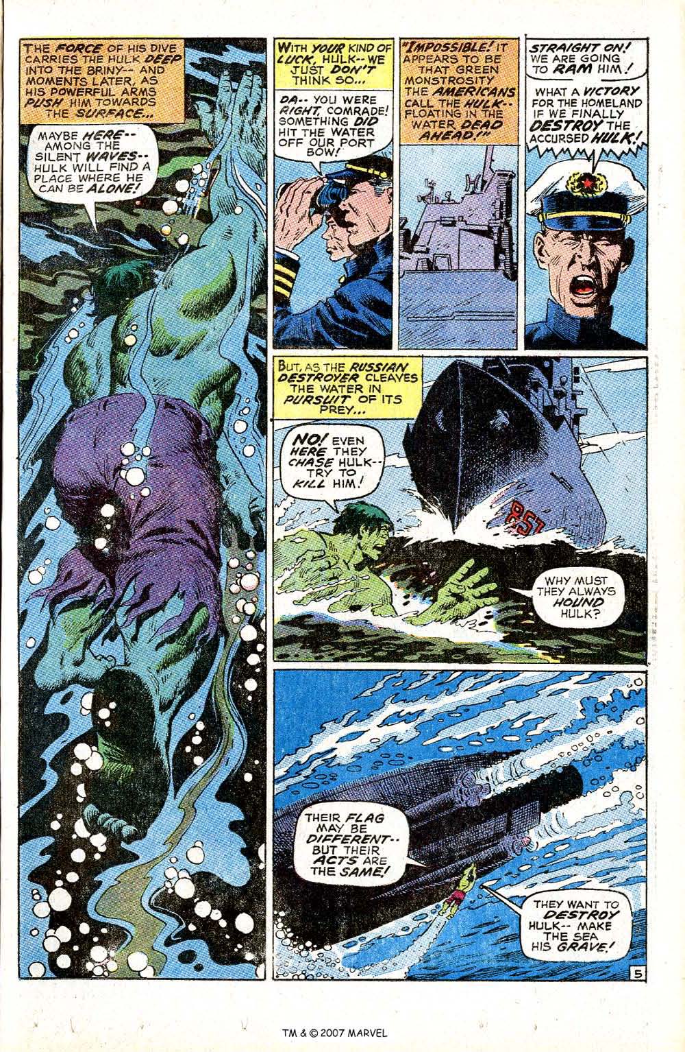Read online The Incredible Hulk (1968) comic -  Issue #145 - 7