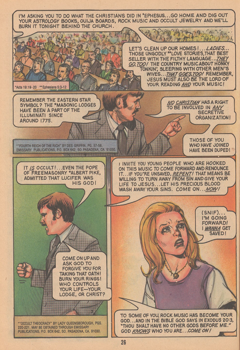 Read online The Crusaders (1974) comic -  Issue #10 - 28