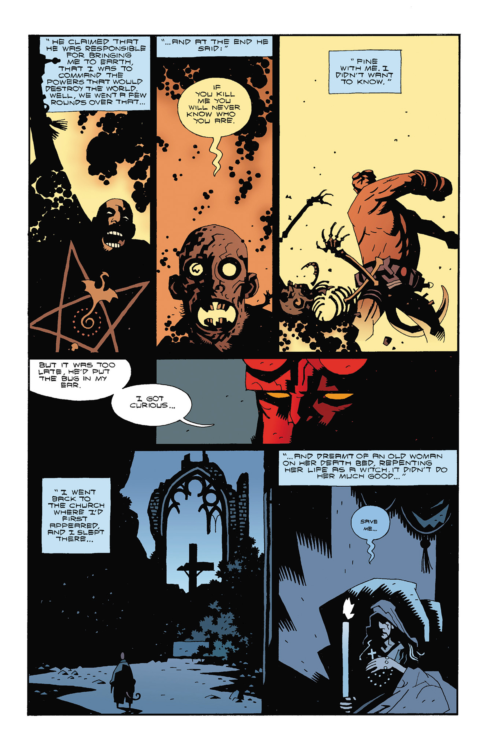 Read online Hellboy: The Right Hand of Doom comic -  Issue # TPB - 69