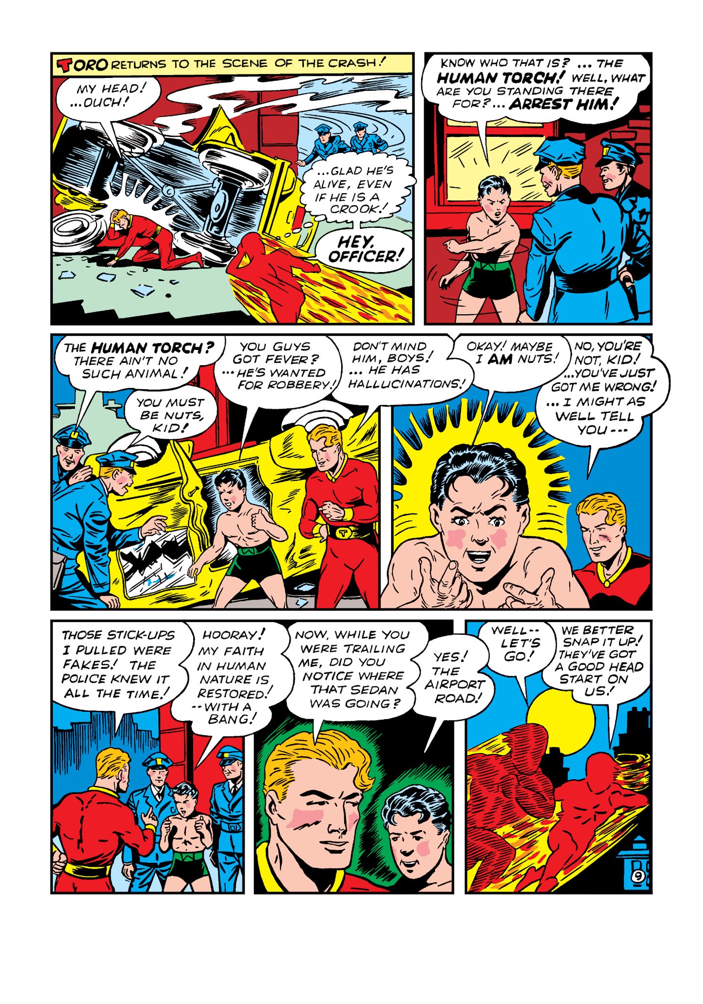 Read online Marvel Masterworks: Golden Age Human Torch comic -  Issue # TPB 2 (Part 1) - 84