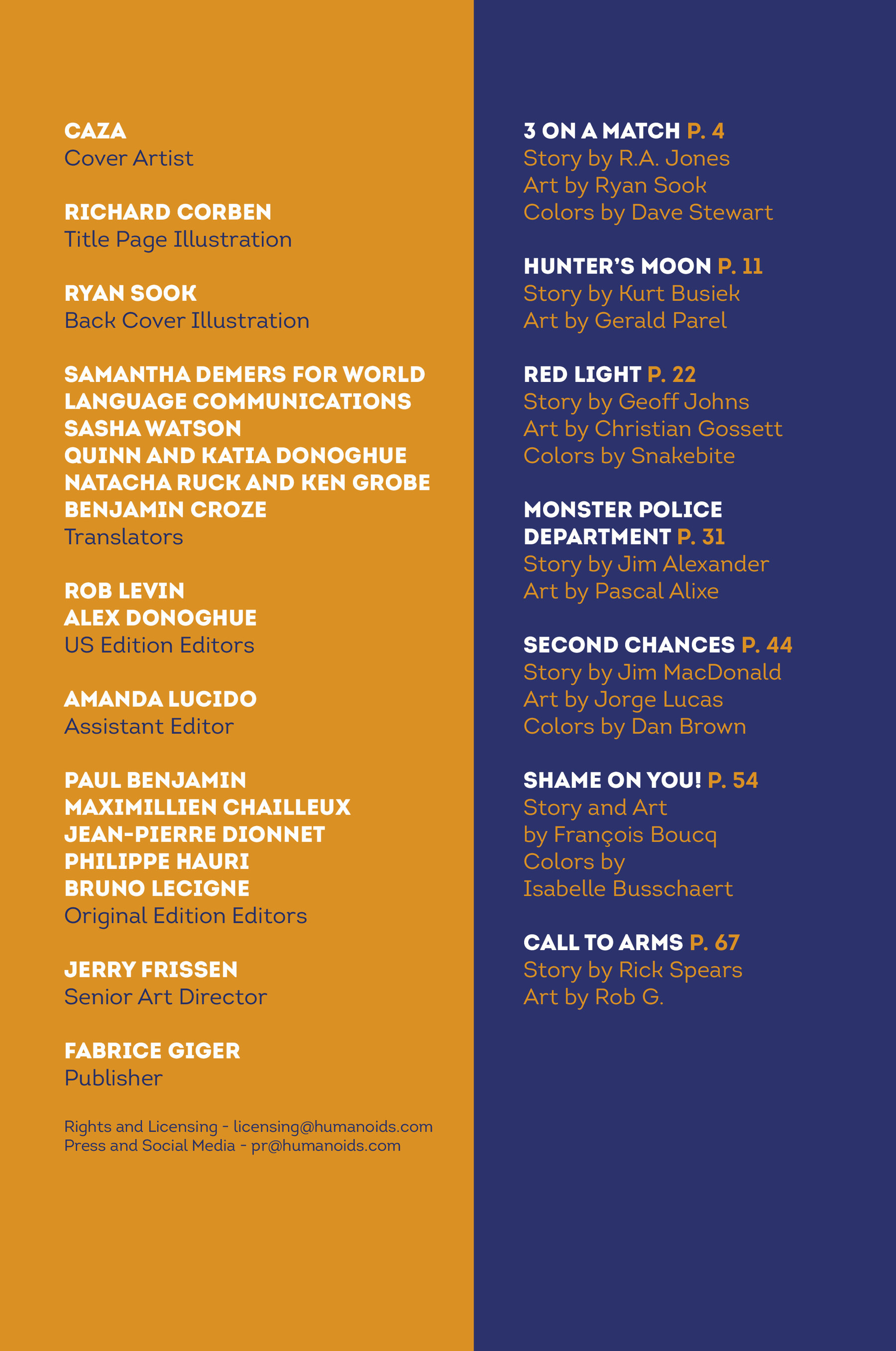 Read online Metal Hurlant comic -  Issue # _TPB (Part 1) - 3