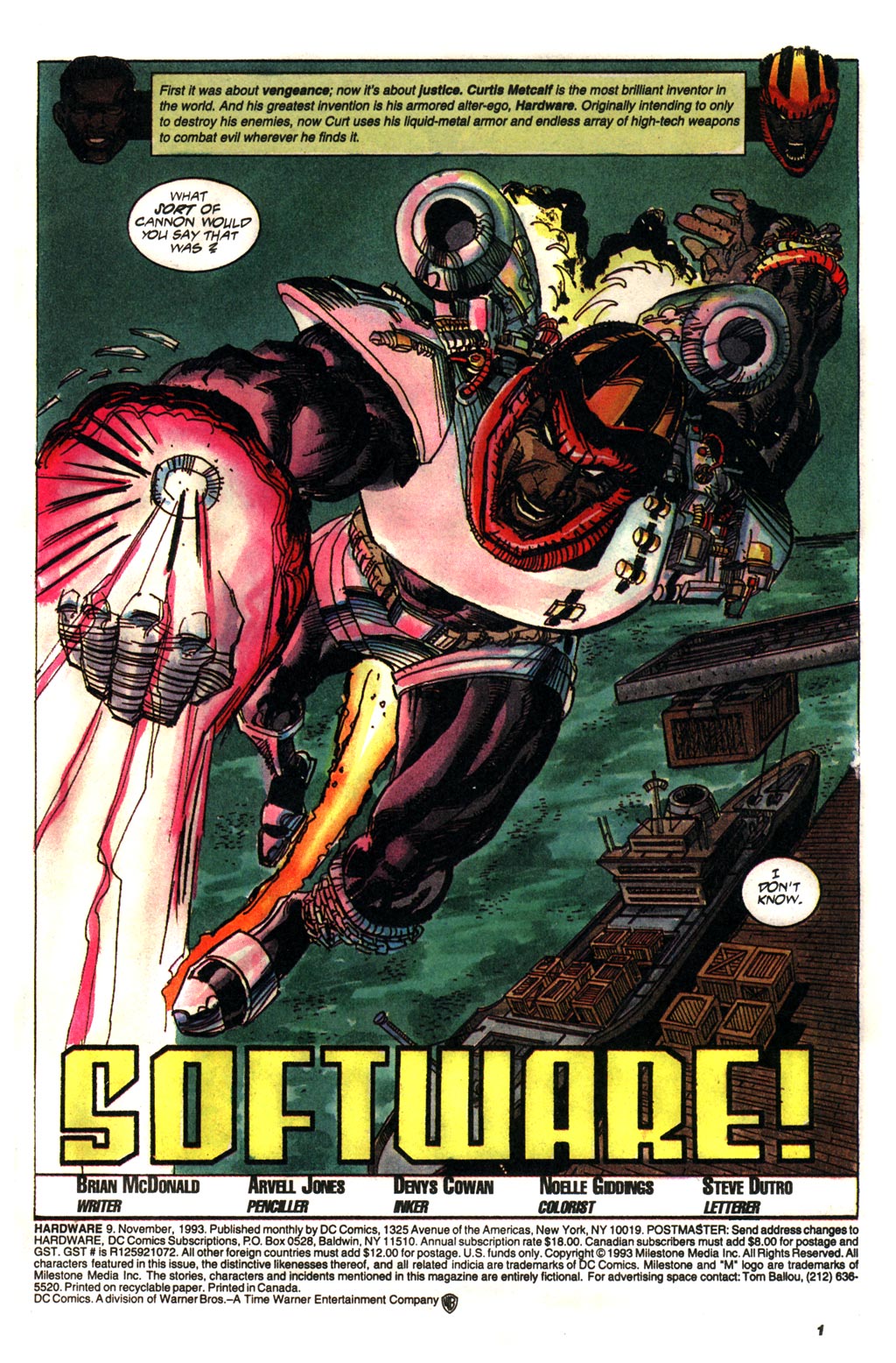 Read online Hardware comic -  Issue #9 - 2