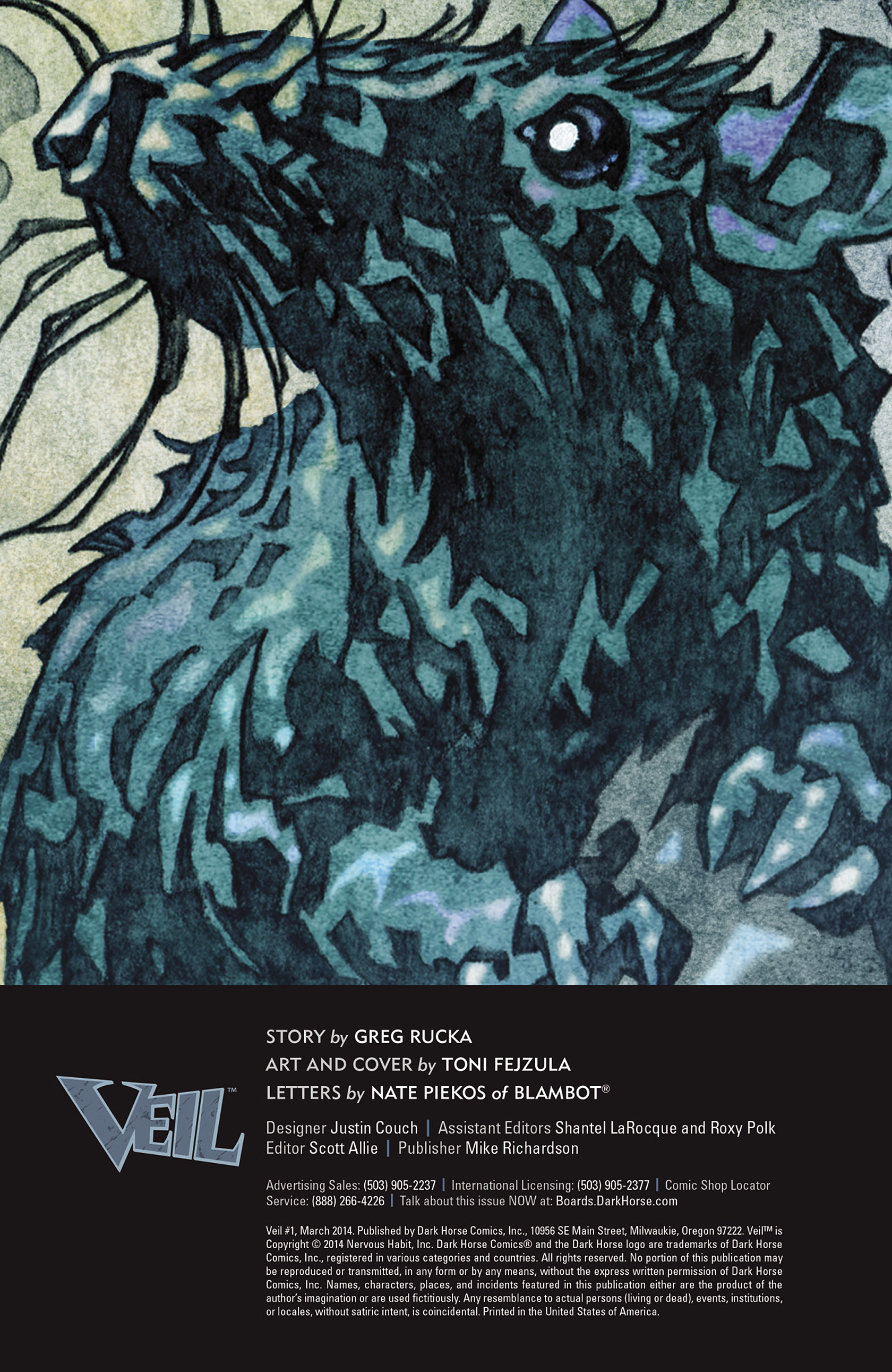 Read online Veil comic -  Issue #1 - 2