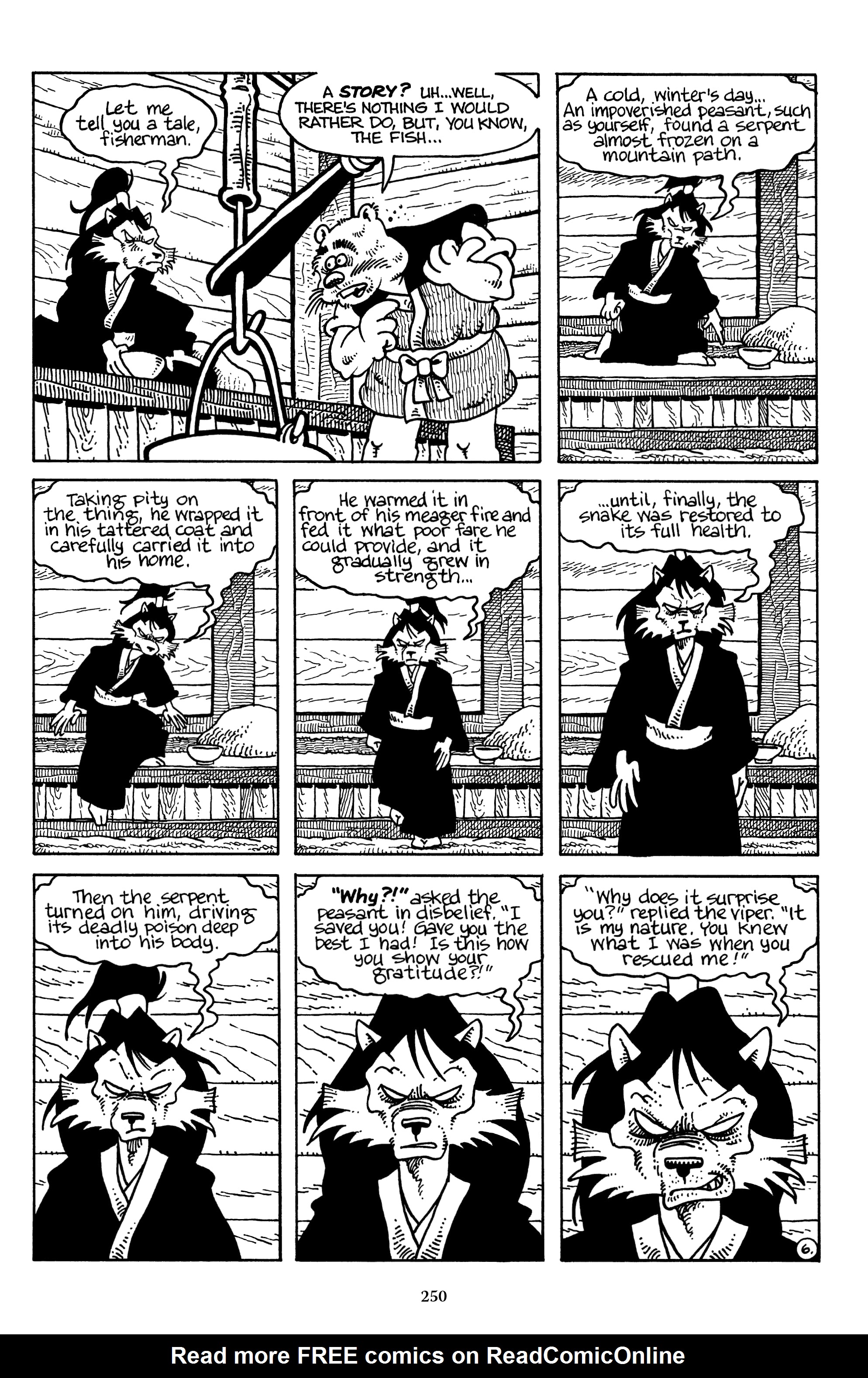 Read online The Usagi Yojimbo Saga (2021) comic -  Issue # TPB 1 (Part 3) - 43