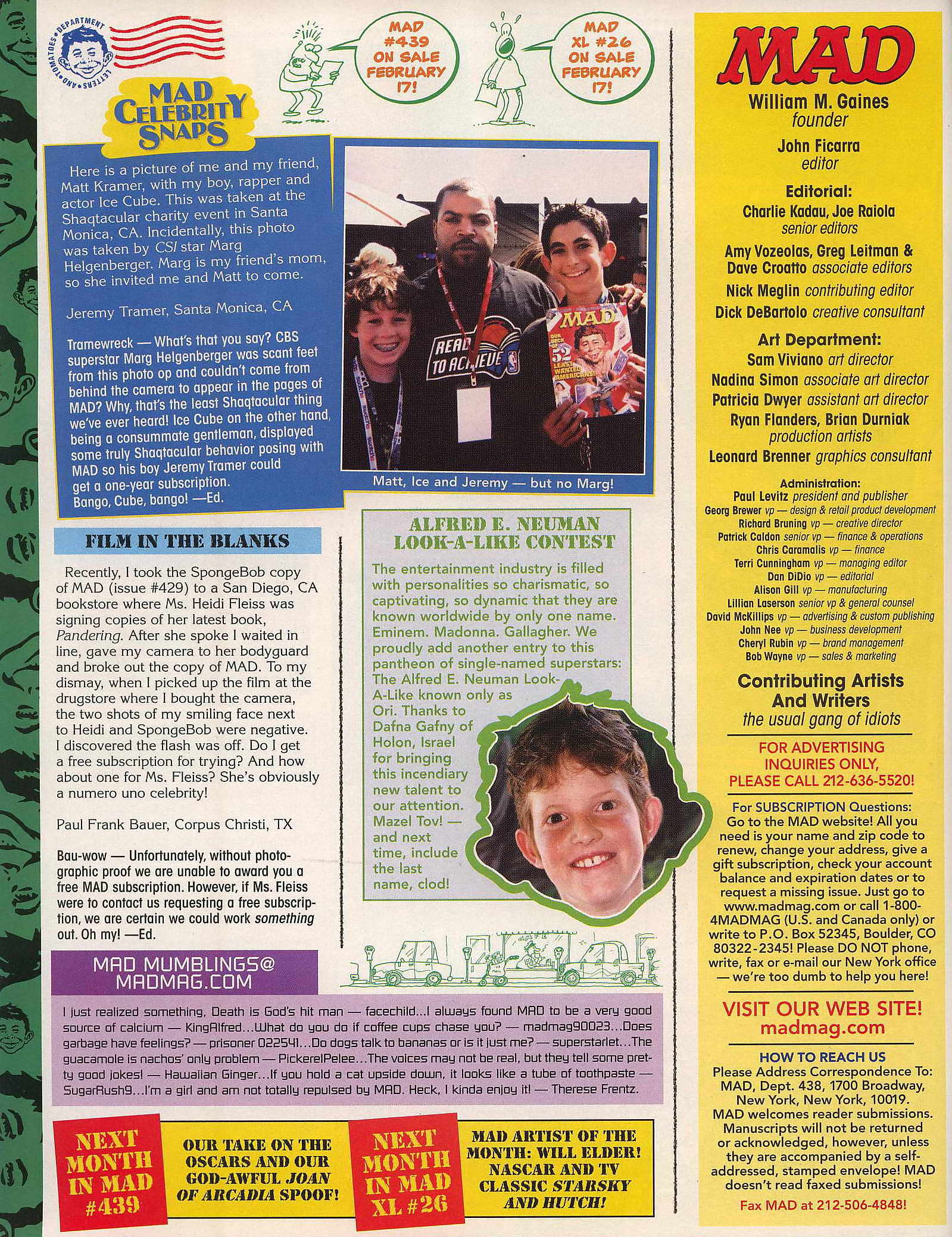 Read online MAD comic -  Issue #438 - 6