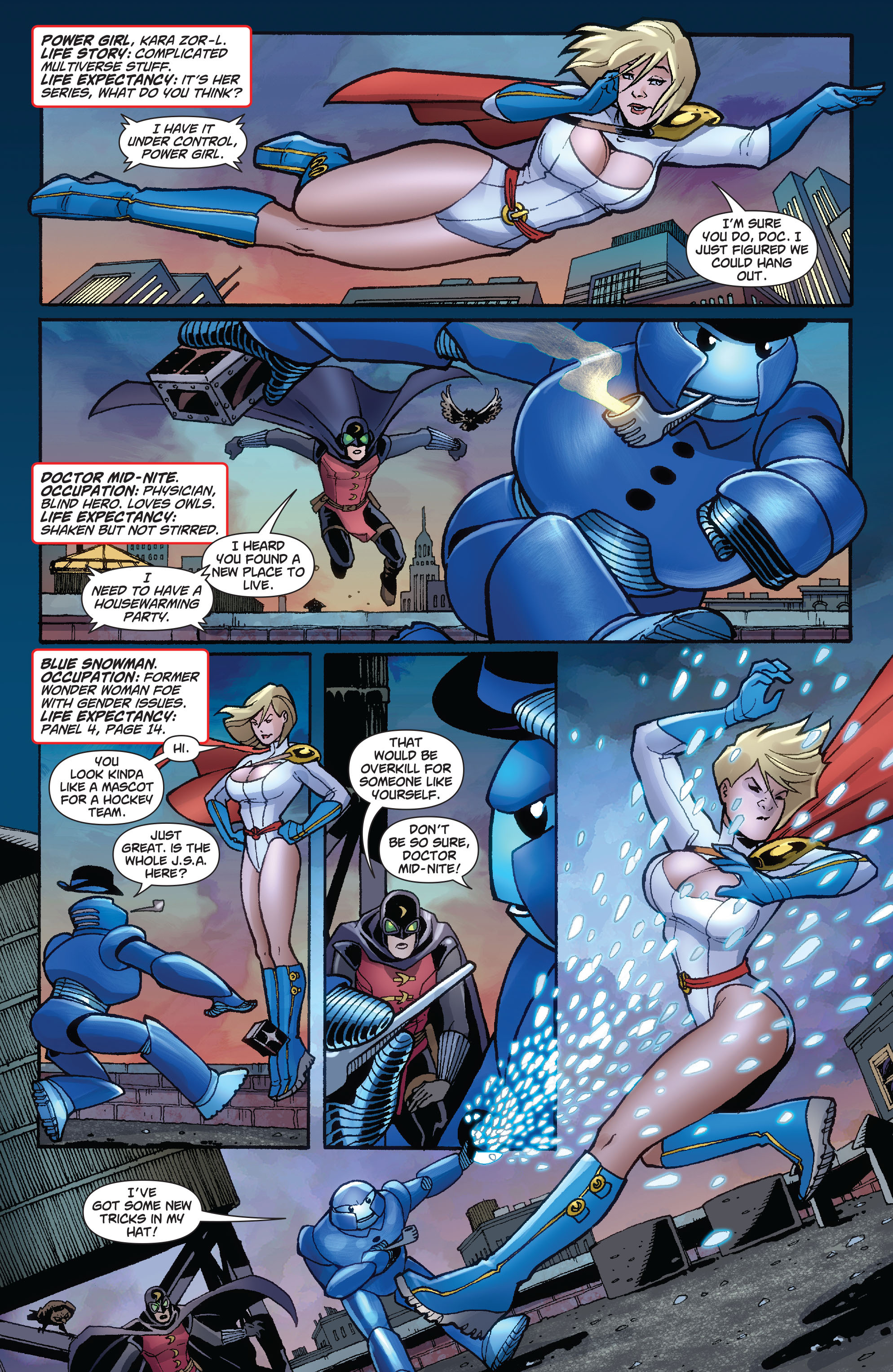 Read online Power Girl (2009) comic -  Issue #7 - 7