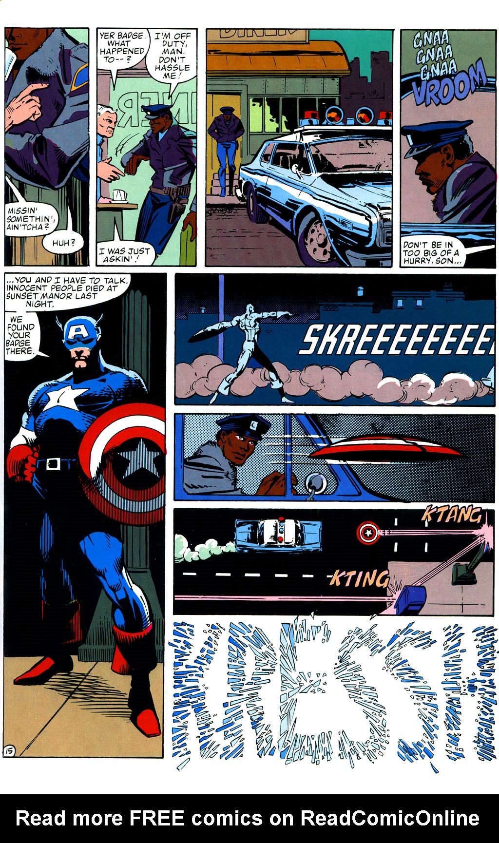 Read online Captain America: Red, White & Blue comic -  Issue # TPB - 145