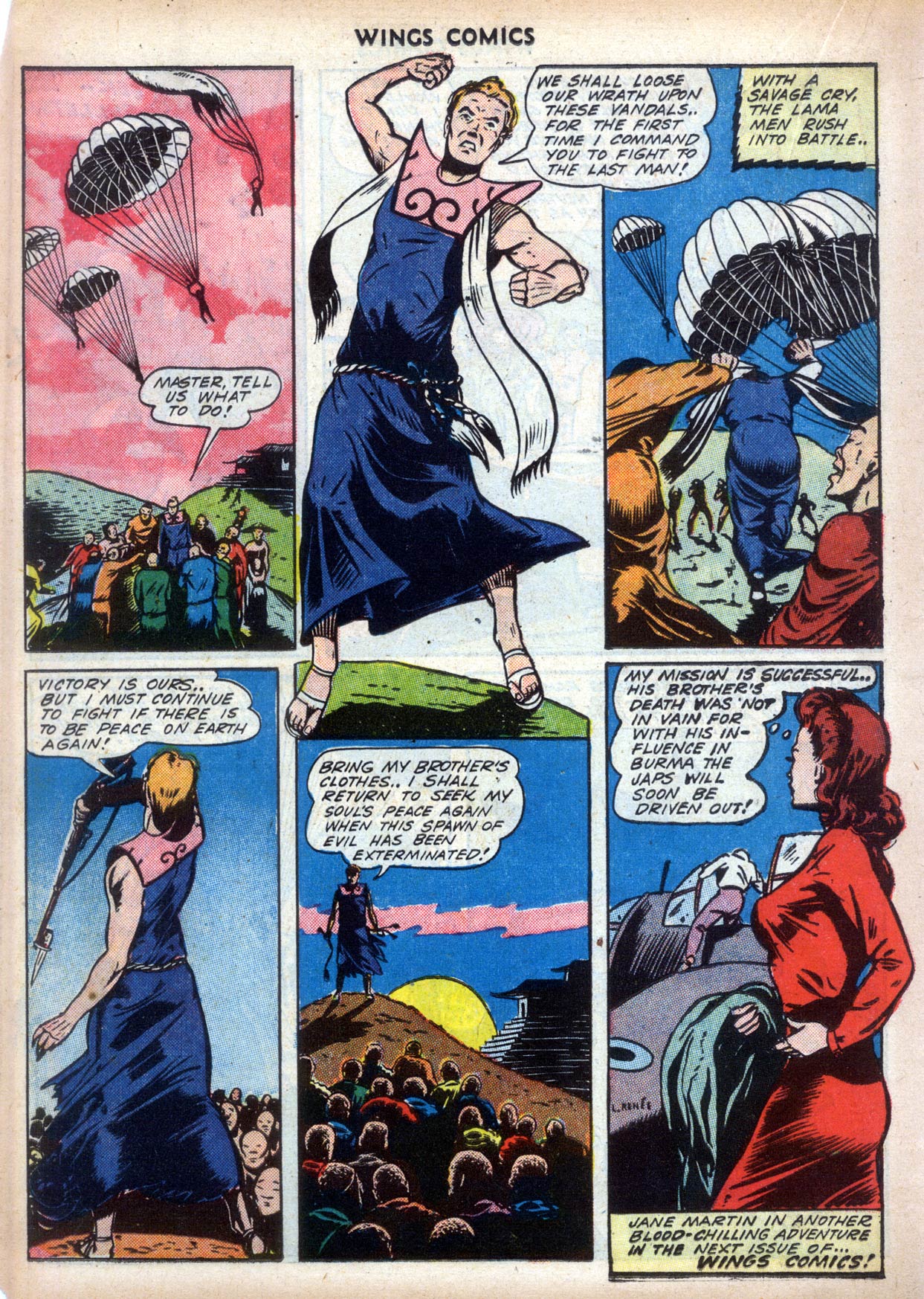 Read online Wings Comics comic -  Issue #39 - 34