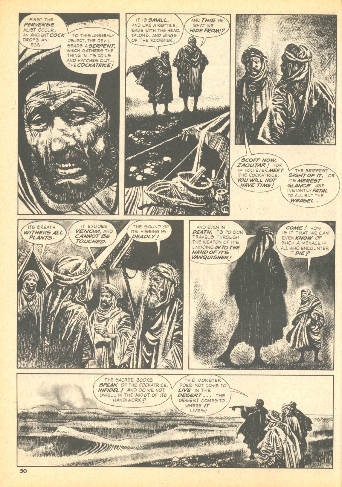 Read online Creepy (1964) comic -  Issue #91 - 50
