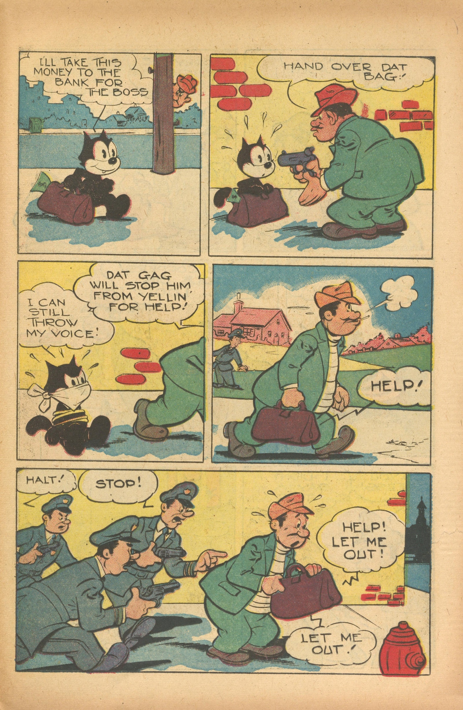 Read online Felix the Cat (1951) comic -  Issue #22 - 25