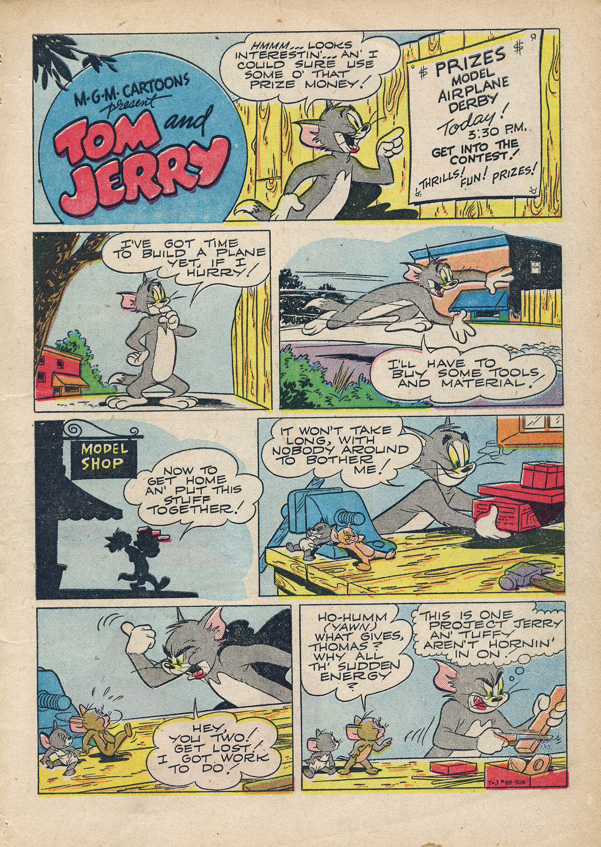 Read online Tom & Jerry Comics comic -  Issue #69 - 4