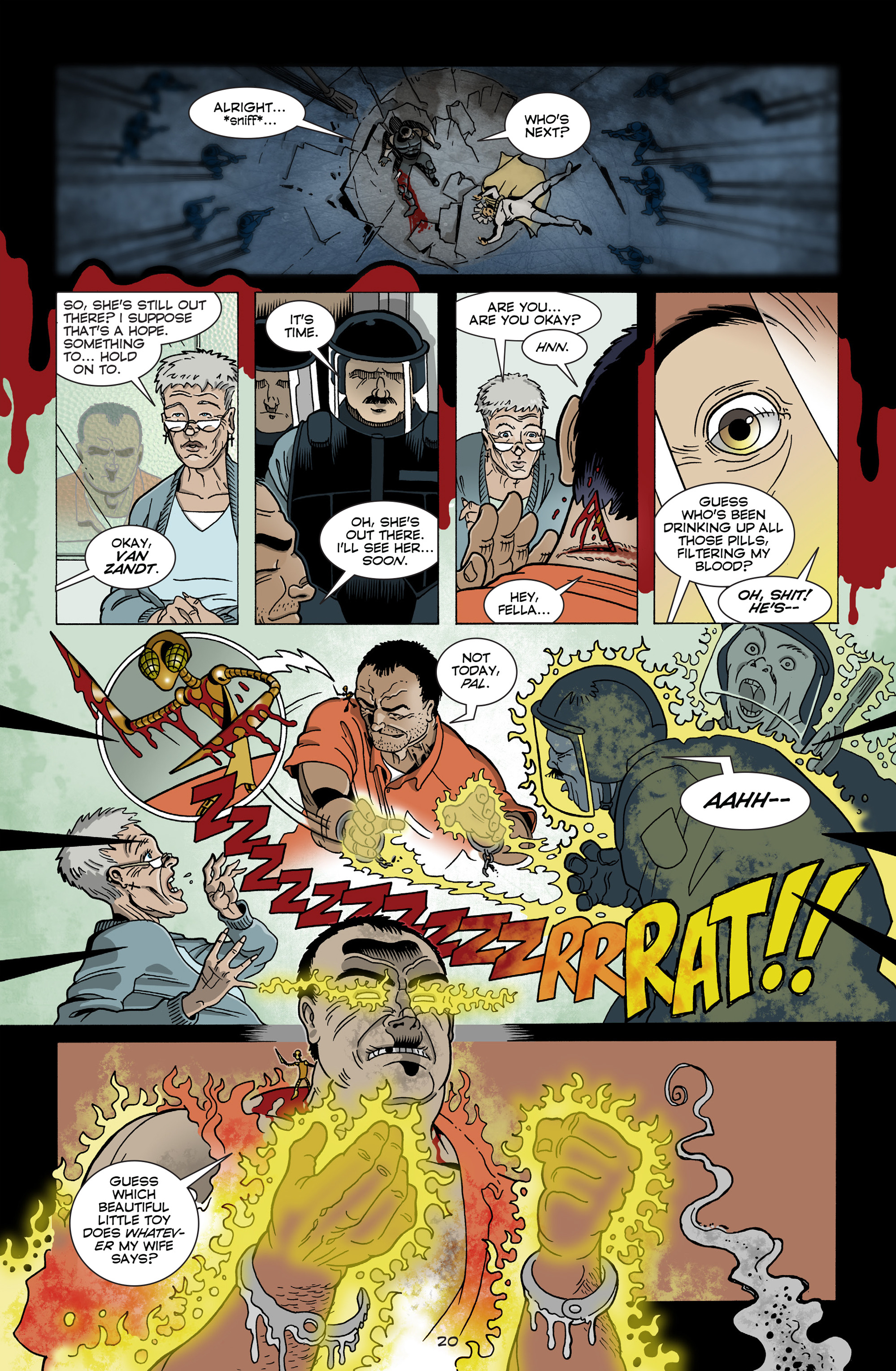 Read online Unmasked comic -  Issue #4 - 22