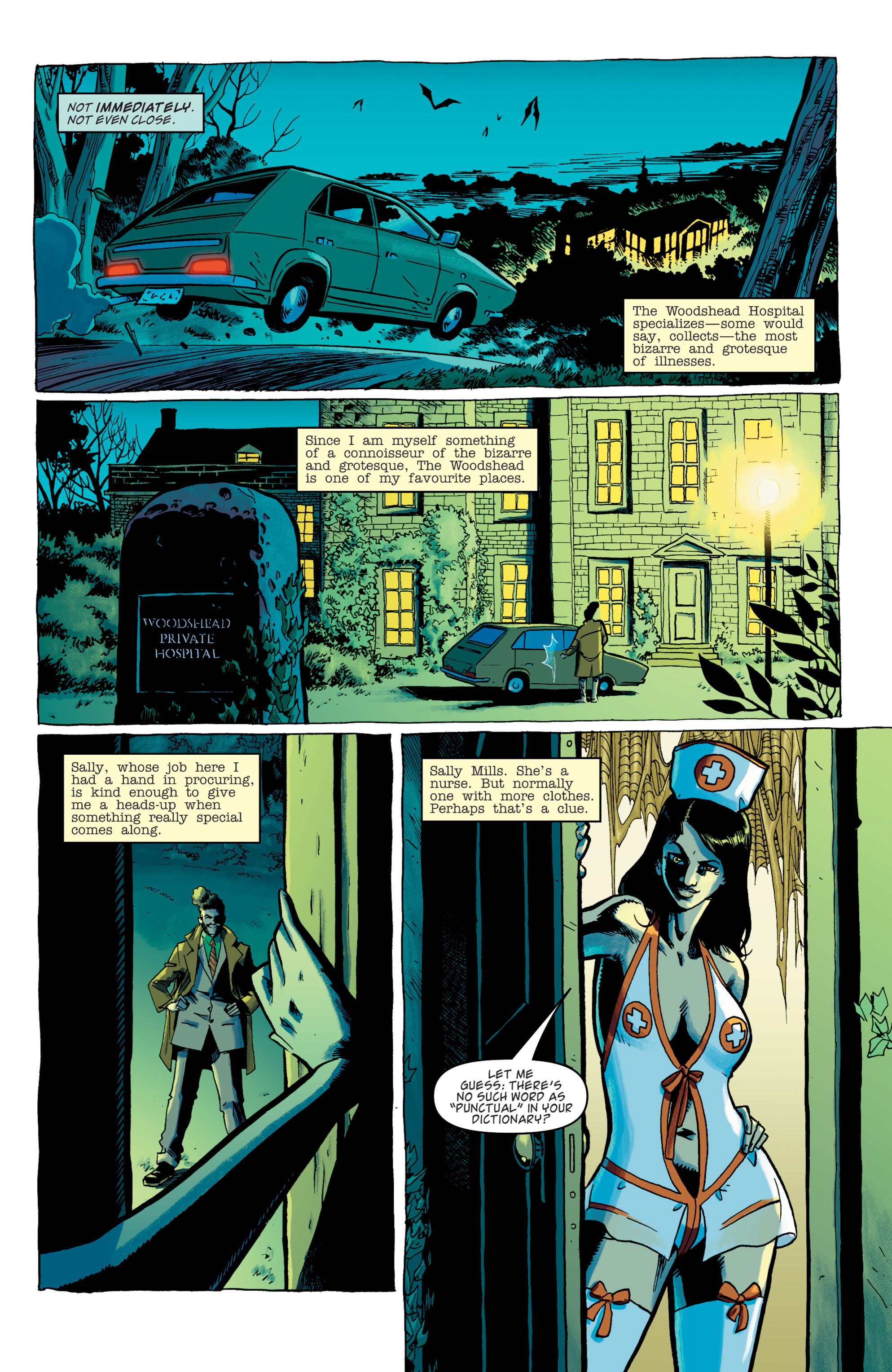 Read online Dirk Gently's Holistic Detective Agency: A Spoon Too Short comic -  Issue #1 - 10