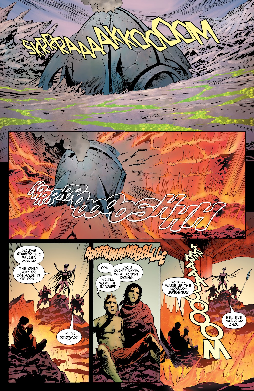Planet Hulk Worldbreaker issue 3 - Page 21
